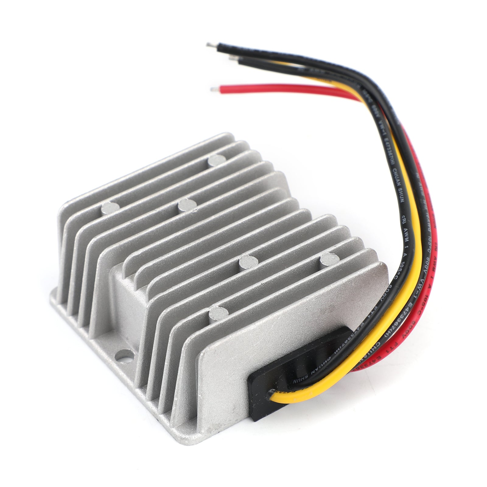 방수 24V ~ 12V 10A 120W 스텝다운 DC/DC 전력 컨버터 레귤레이터