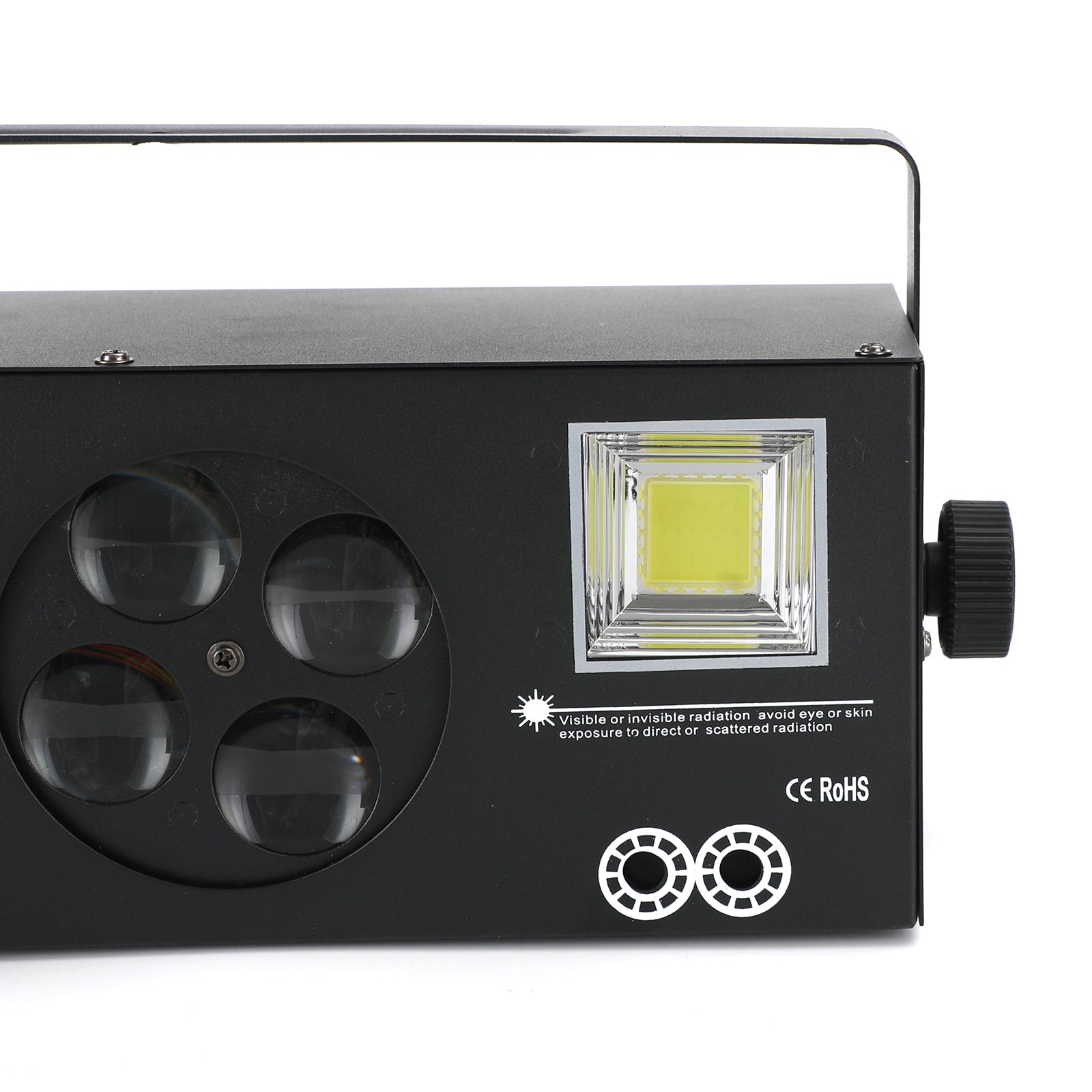 4In1 80W RGBW Pattern Strobe Lights LED DMX DJ Disco Party Stage Light + Remote