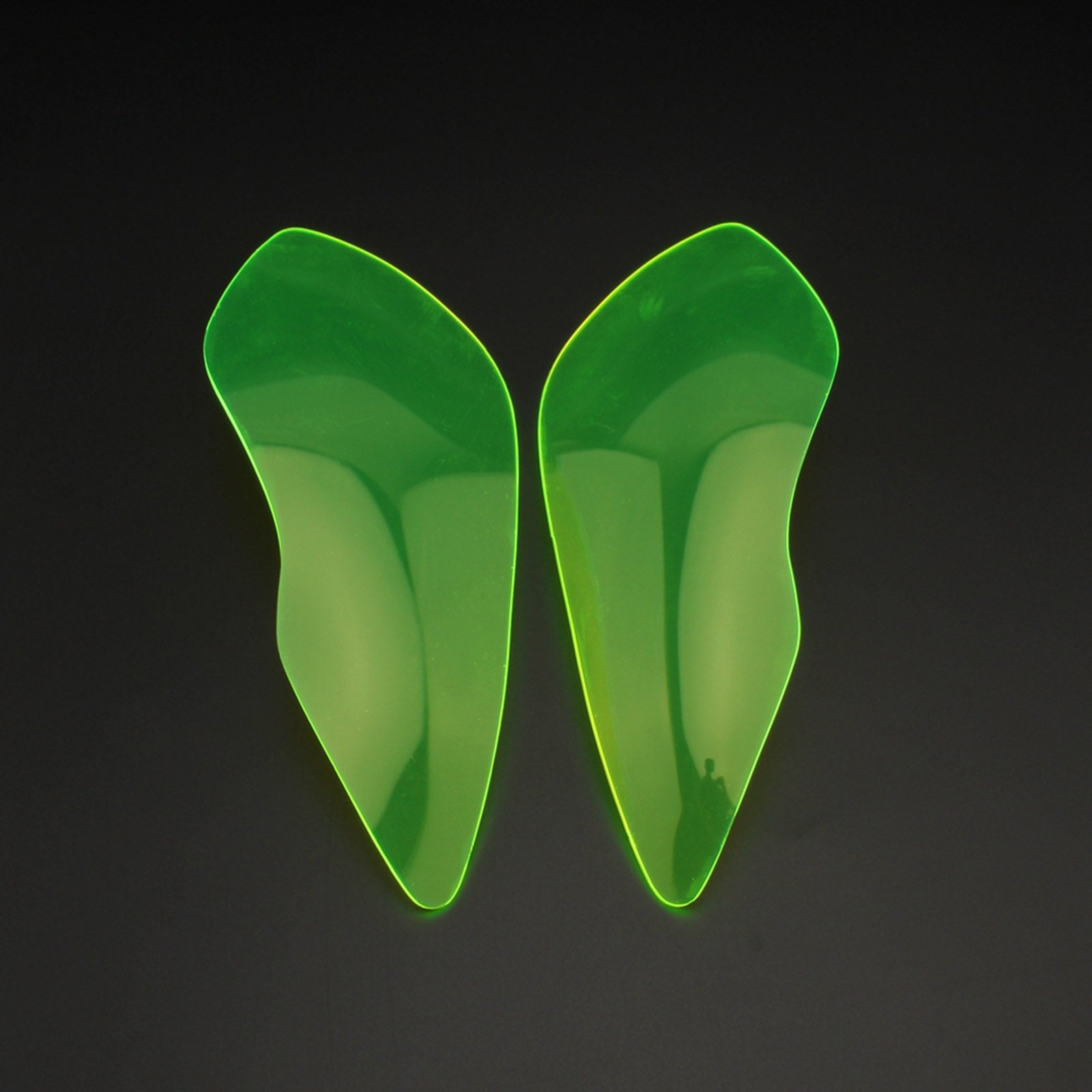 Front Headlight Lens Protection Cover Fit For Kawasaki Zx-636R Zx-6R 09-18 Smoke Generic