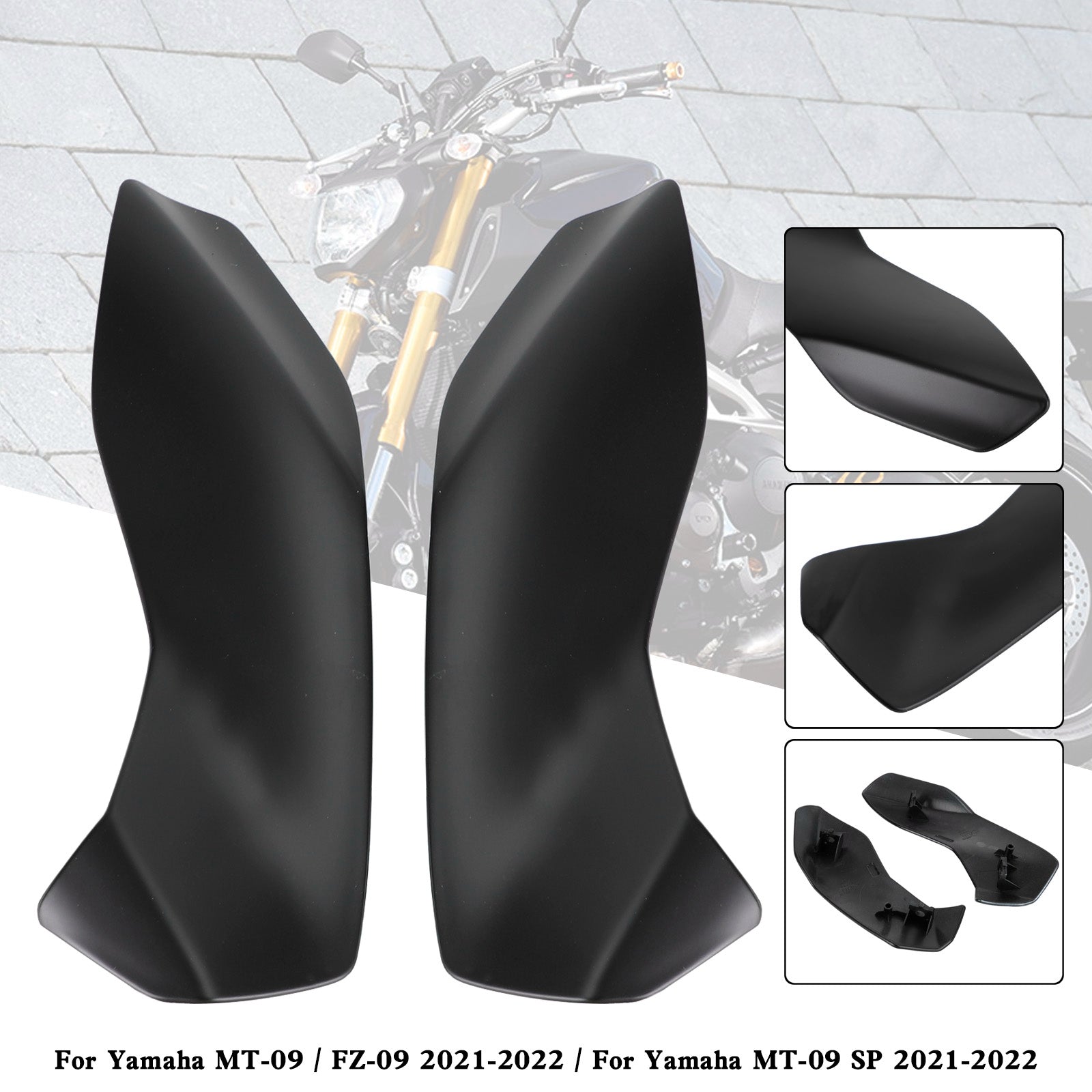Headlight Fairing Side Panel For Yamaha MT-09 FZ09 MT-09 SP 2021-2022