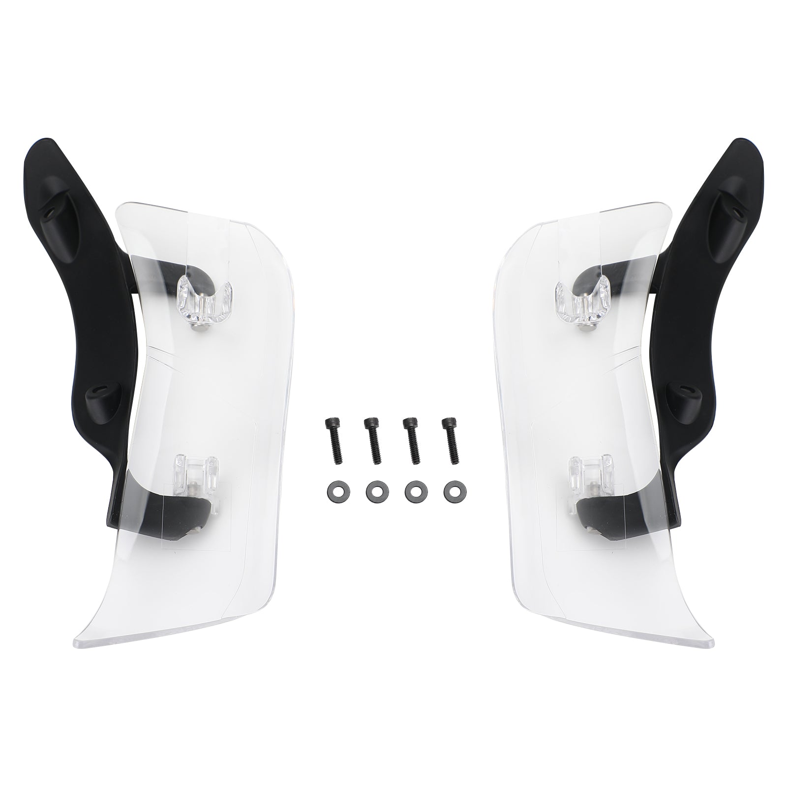 Adjustable Upper Fairing Side Wind Air Deflector For Road Glide 2015-2020 Generic