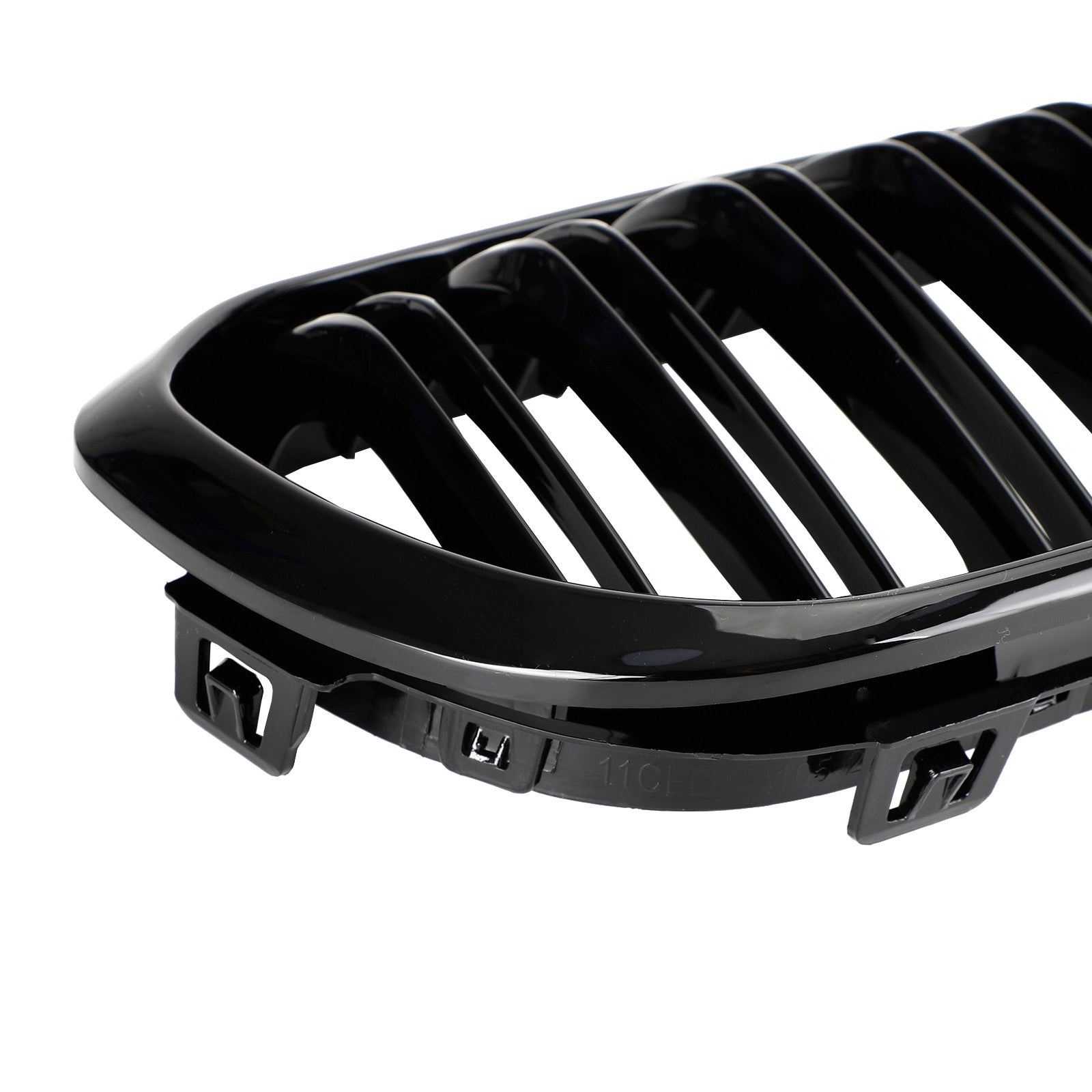 BMW 1 Series F20 F21 2015-2017 Gloss Black Double Front Kidney Grill Grille
