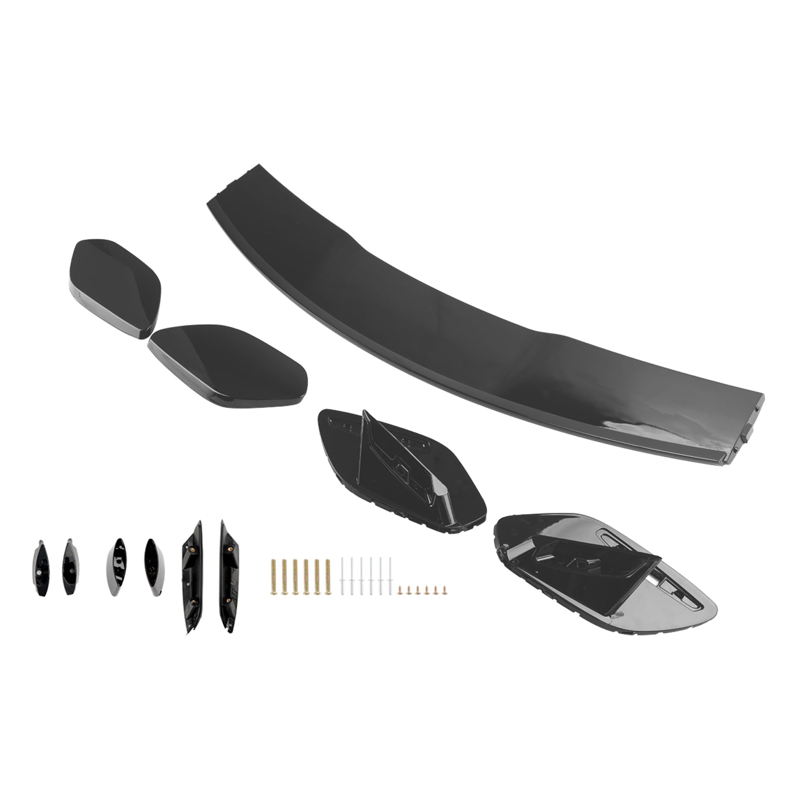 Gloss Black Rear Boot Spoiler Roof Fit Mercedes A-Class W177 A45 A35