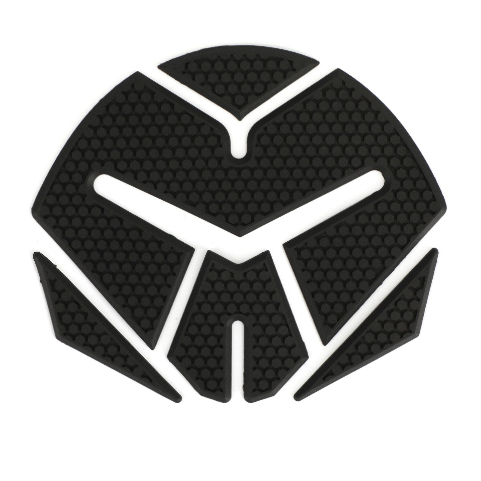 Motorcycle Motorbike Rubber Petrol/Fuel Tank Pad Scratch Protector New In Black Generic