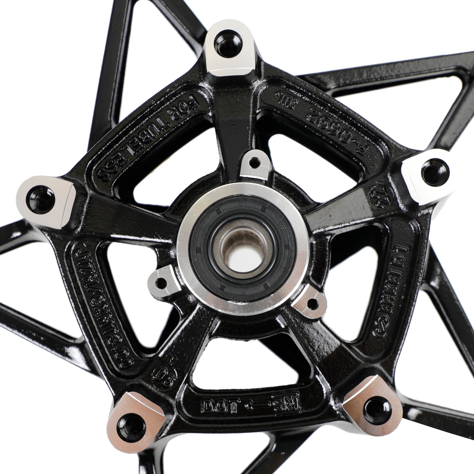 Llantas de aleación de aluminio forjado para Kawasaki EX400 NINJA 400 Z400 2018-2023 Genérico