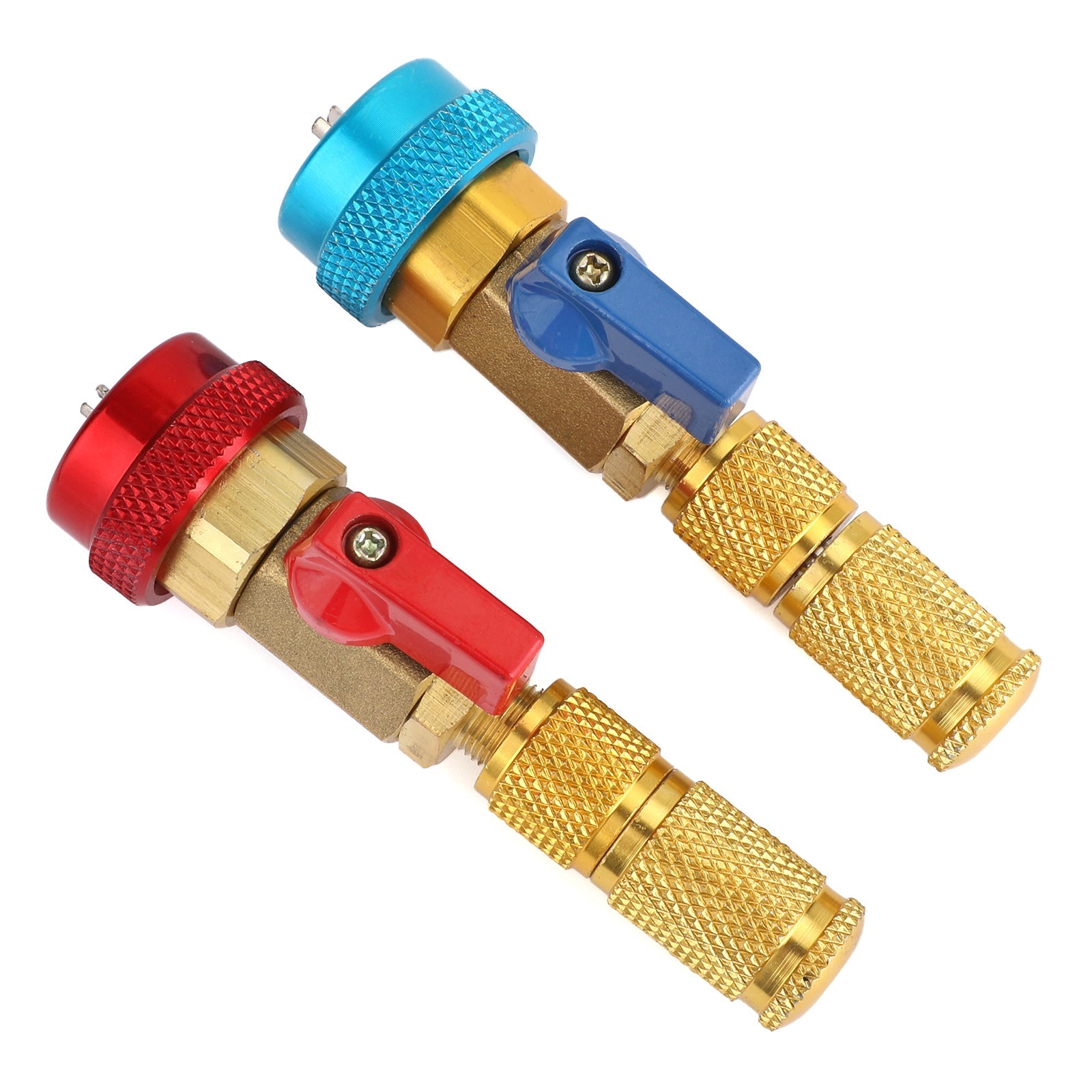 R134A R12용 HVAC AC 밸브 코어 고압 및 저압 퀵 리무버 설치 도구