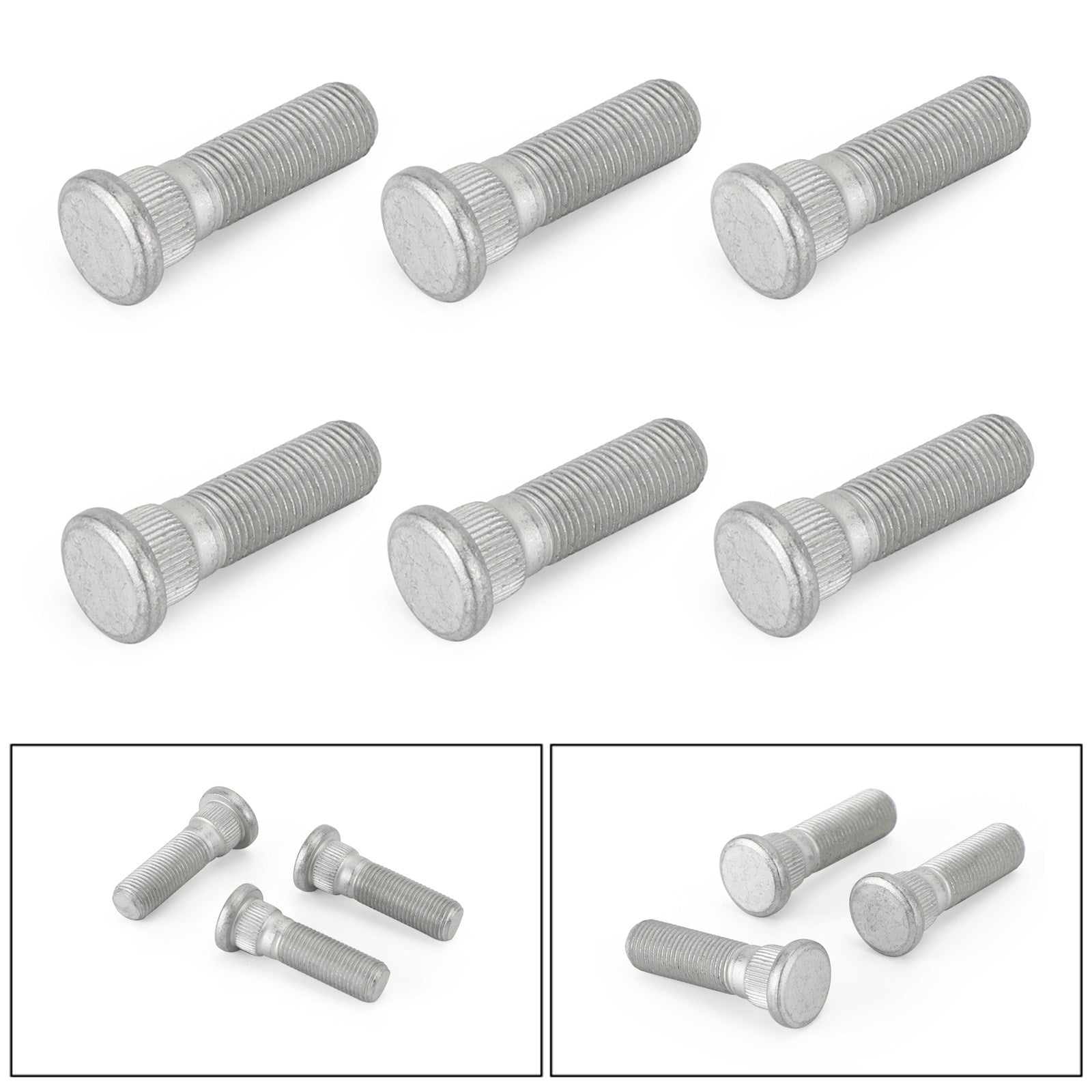 6pcs Nissan Patrol GQ Y60 GU Y61 MQ Ford Maverick Front Wheel Stud Kit