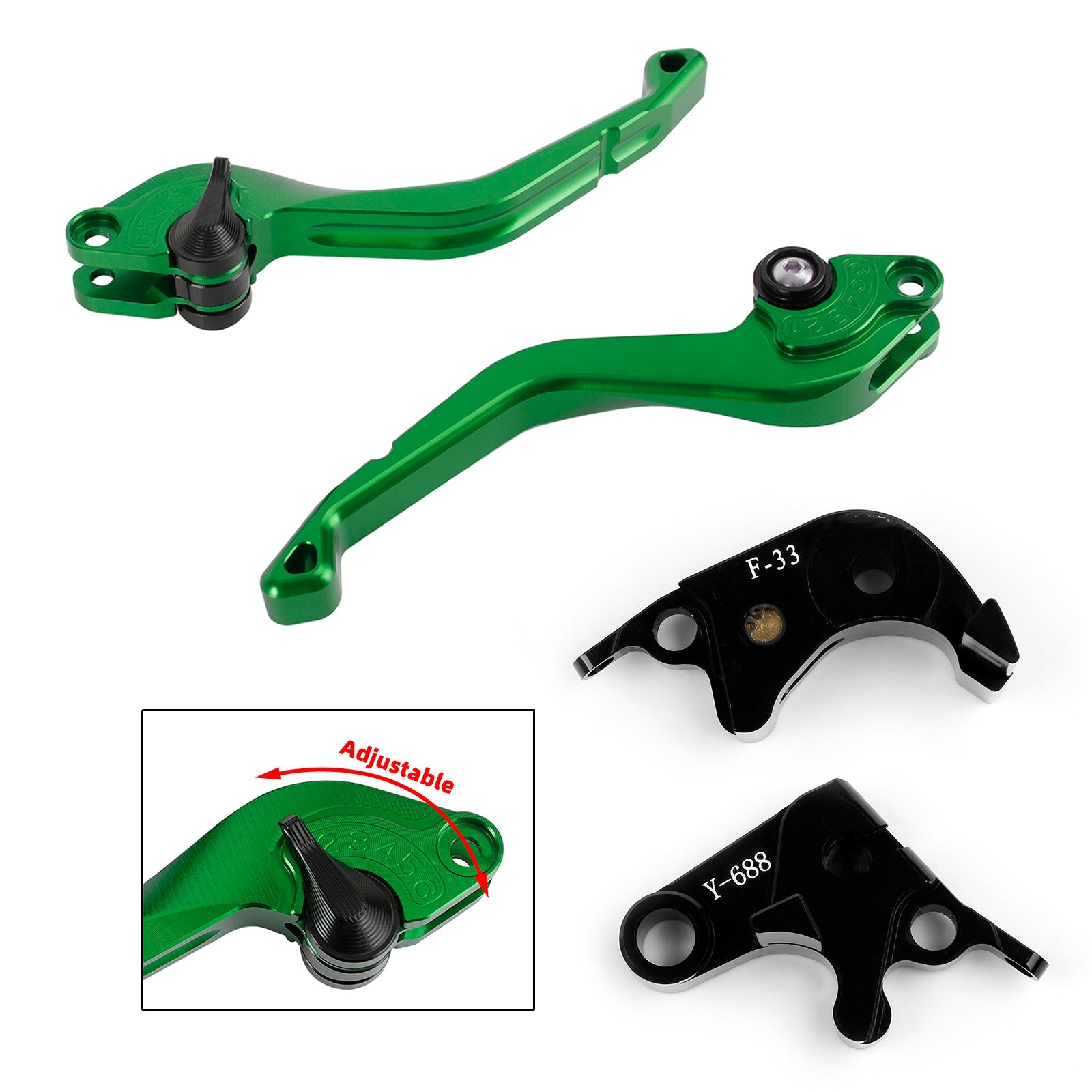 Honda CBR600RR 07-17 CBR1000RR 08-16 CNC Short Clutch Brake Lever