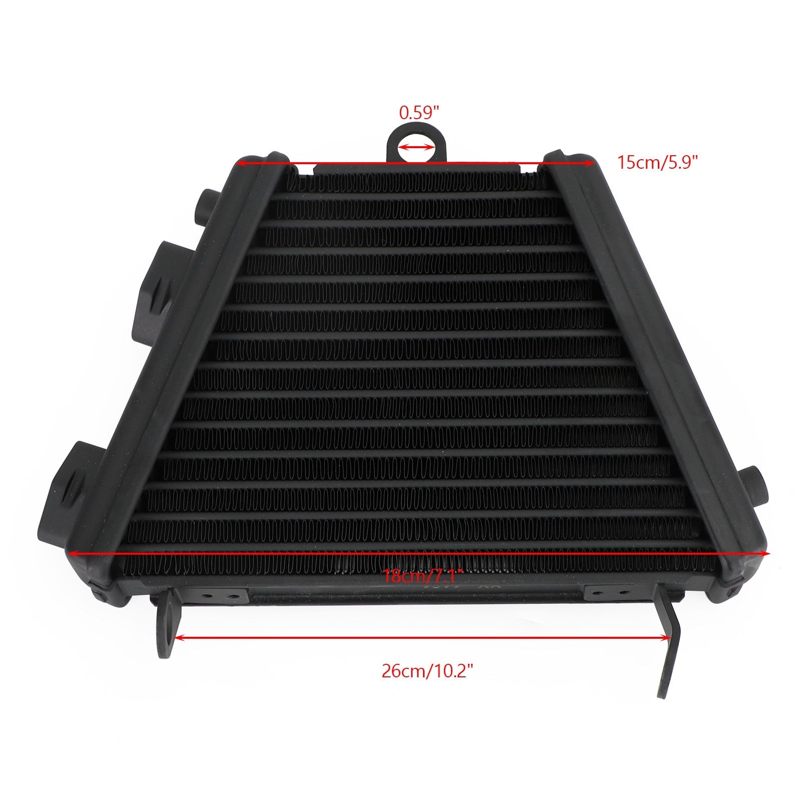 2009-2016 스즈키 GSX-R 1000 GSXR 알루미늄 엔진 모터 오일 쿨러