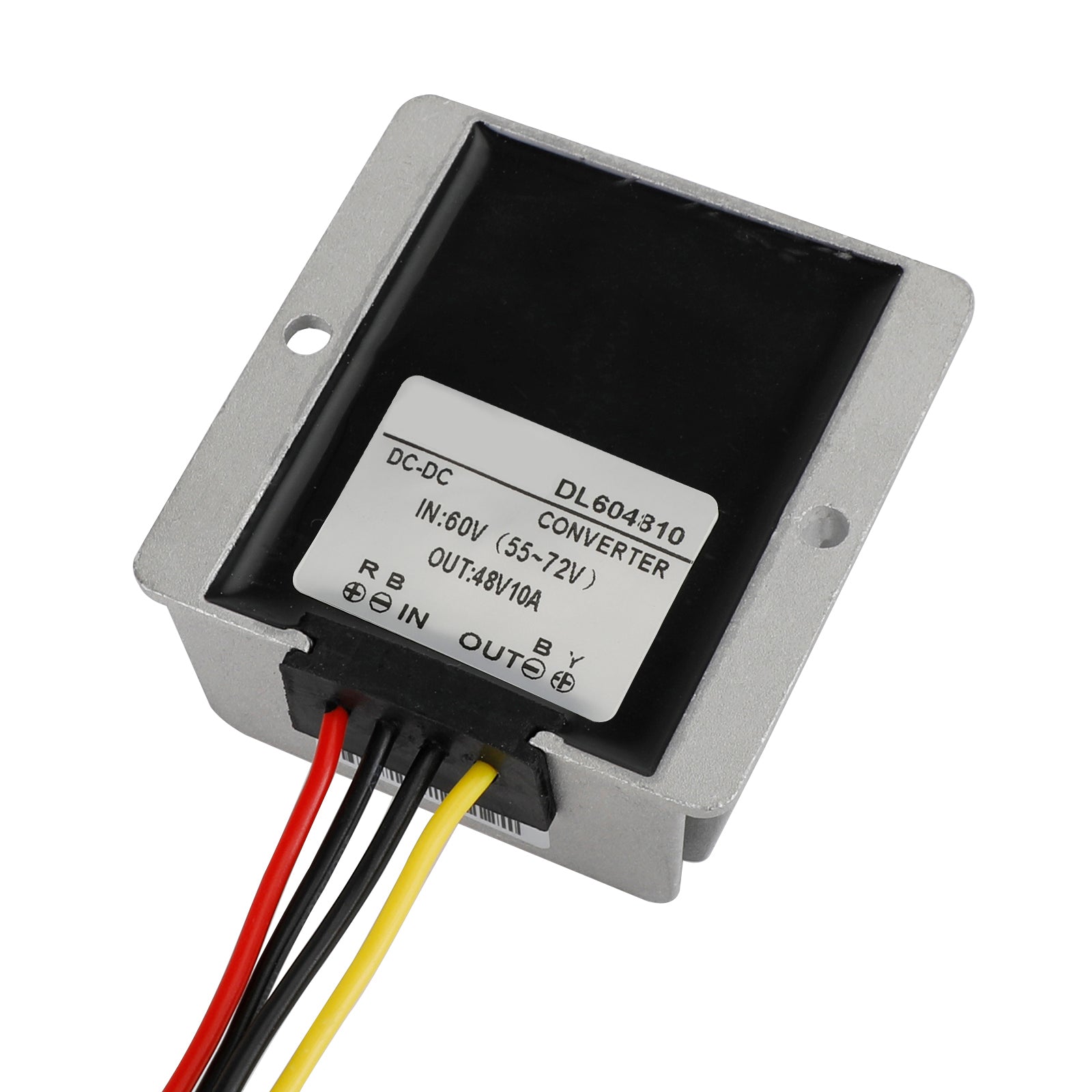 방수 60V~48V 10A 480W 스텝다운 DC/DC 전력 컨버터 레귤레이터