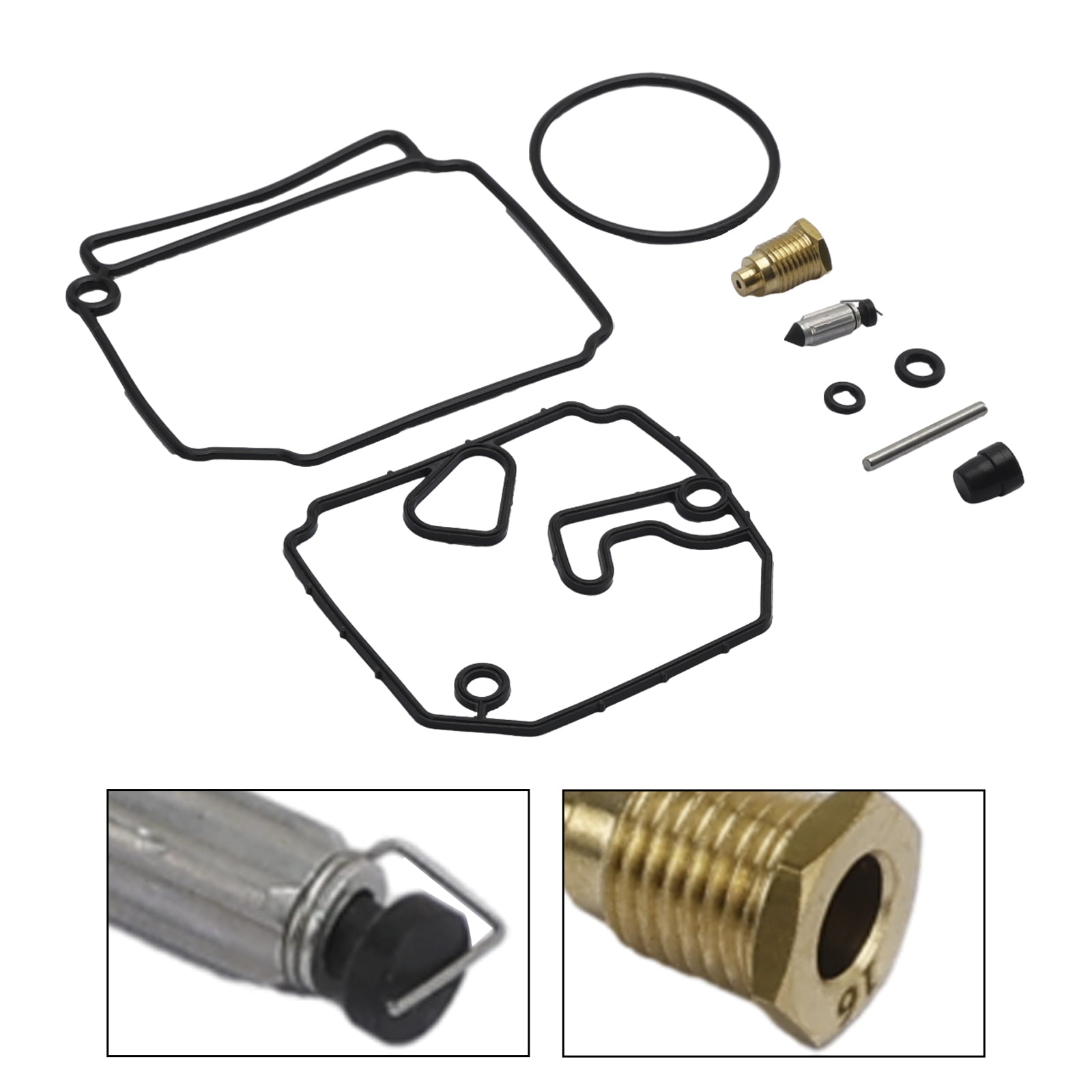 야마하 75HP P75 80HP 80A 90HP 90A 6H1-W0093-10용 기화기 기화기 재조립 키트