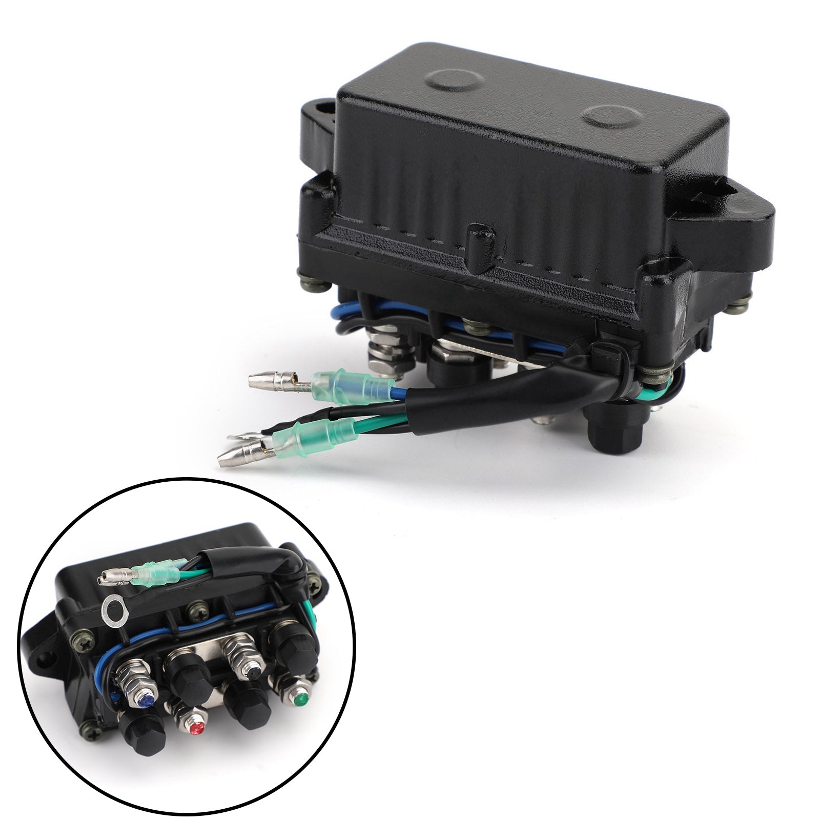야마하 30-90마력 선외기 엔진용 3핀 트림 & 틸트 릴레이 6H1-81950-00-00 40EJRS