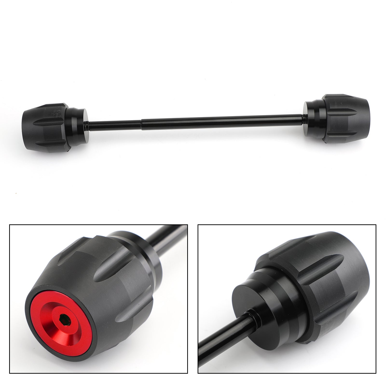 FRONT Axle Fork Crash Sliders Wheel Pad Fit for Kawasaki Z900 ZR900 17-19 Generic