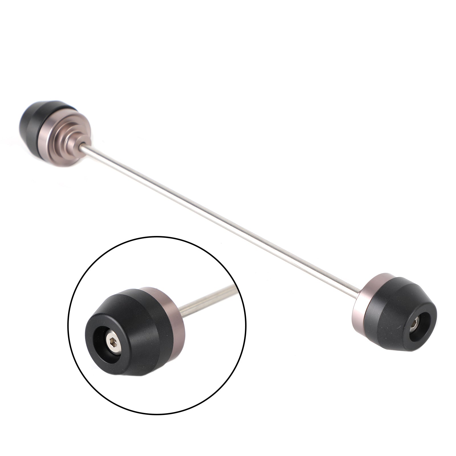 Protector contra choques de rueda delantera, protector de eje apto para Street Scrambler 900 16-21 17 18 genérico