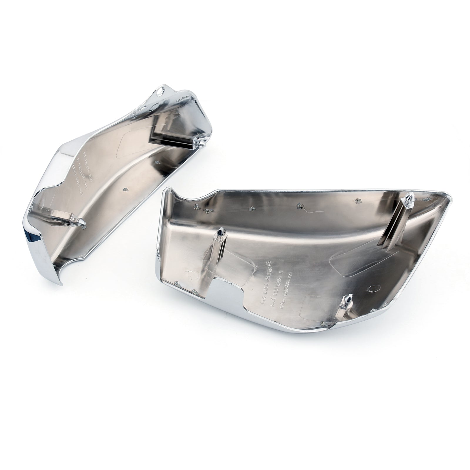 1 Pair Motorcycle Side Cover For Honda VTX1800 2002-2007 Chrome ABS Plastic Generic