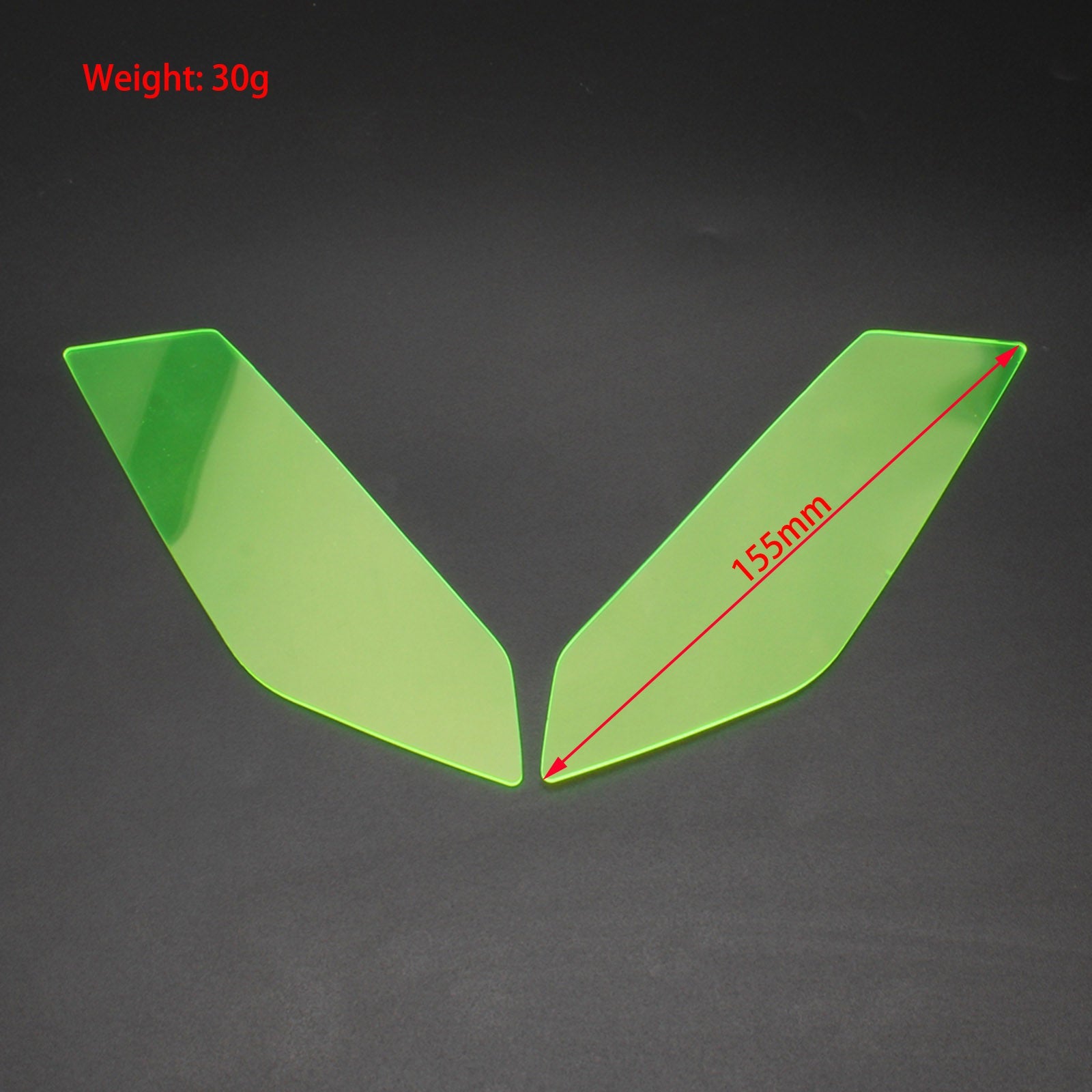 Protector de lente de faro delantero apto para Yamaha Mt-09 Mt 09 2017-2021 humo genérico