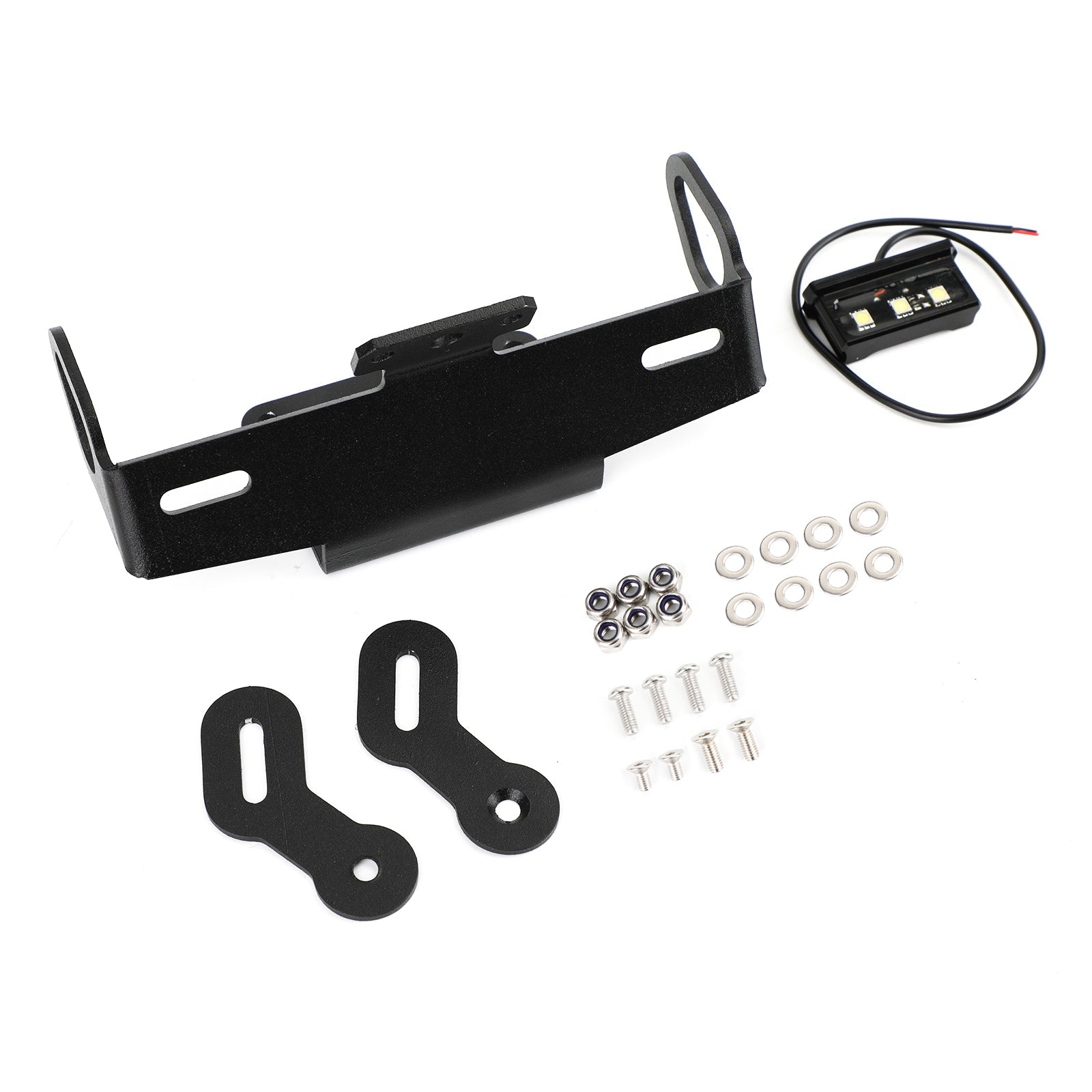 야마하 MT07/09/10 트레이서 제네릭용 오토바이 번호판 홀더 프레임 브라켓