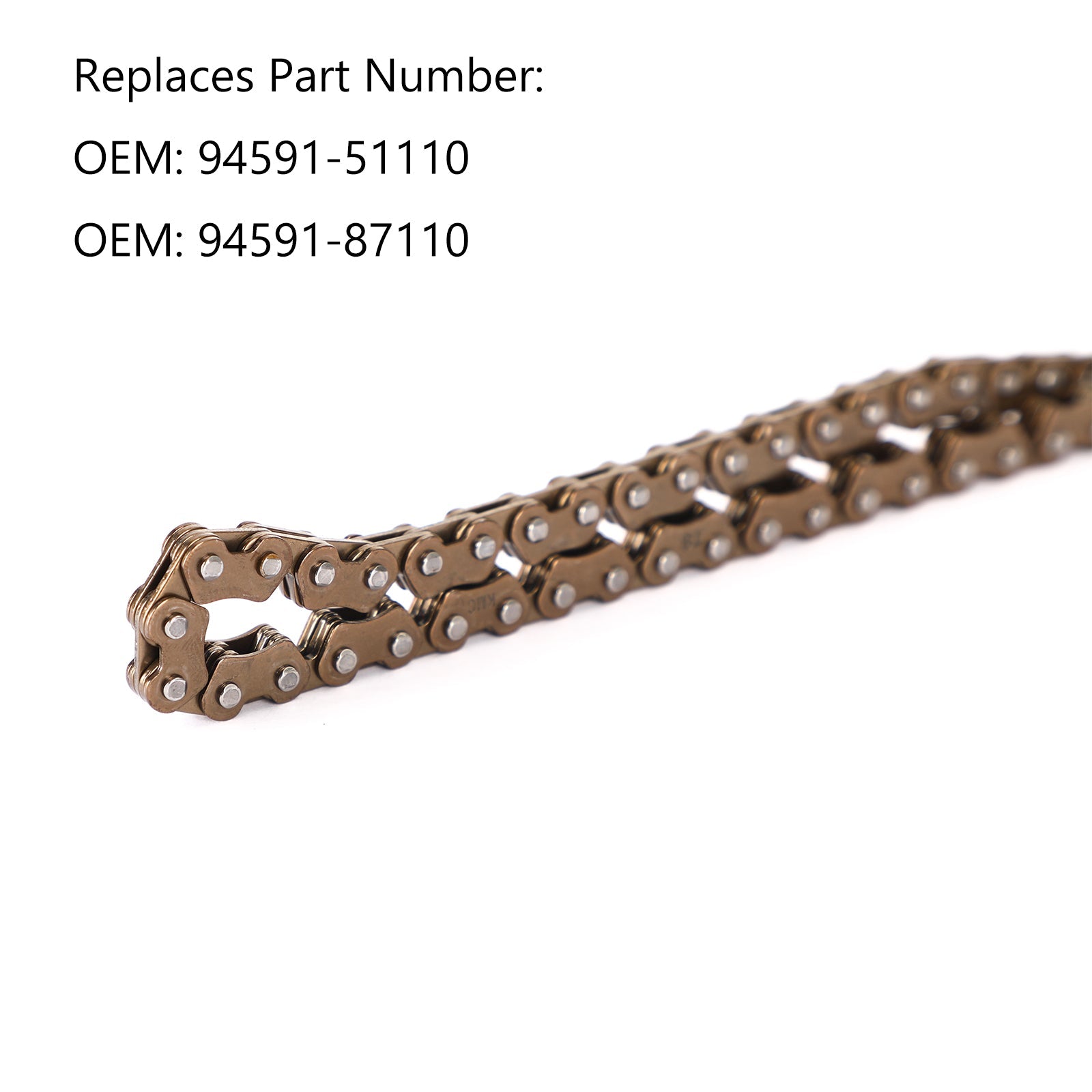 야마하 94591-51110 94591-87110 XVS125 XVS250 YFM35Ba YFM350FWAN 제네릭용 드라이브 체인
