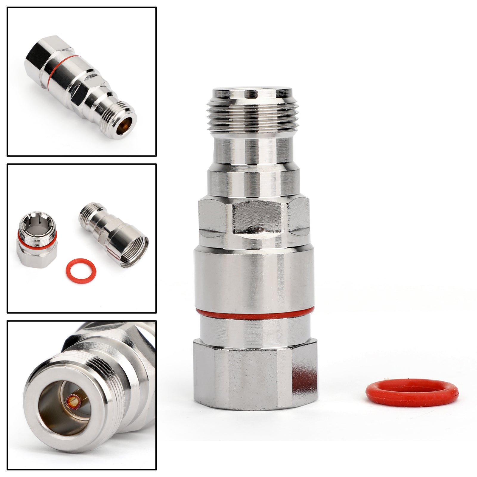 10Pcs Connector N Female Clamp 1/2" For Corrugated Copper Standard Andrew Heliax