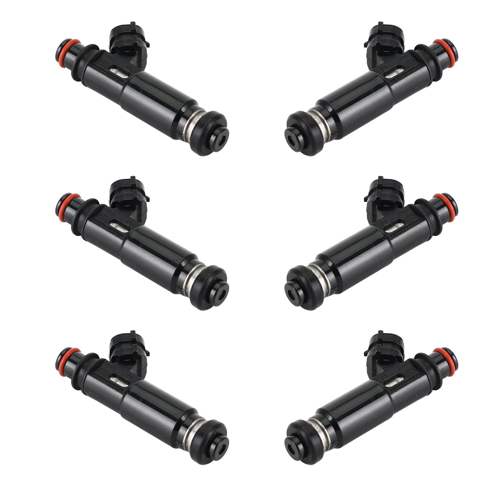 6PCS Fuel Injectors 195500-4370 fit Mitsubishi Montero Pajero 3.8L V6 2003-2006 Generic
