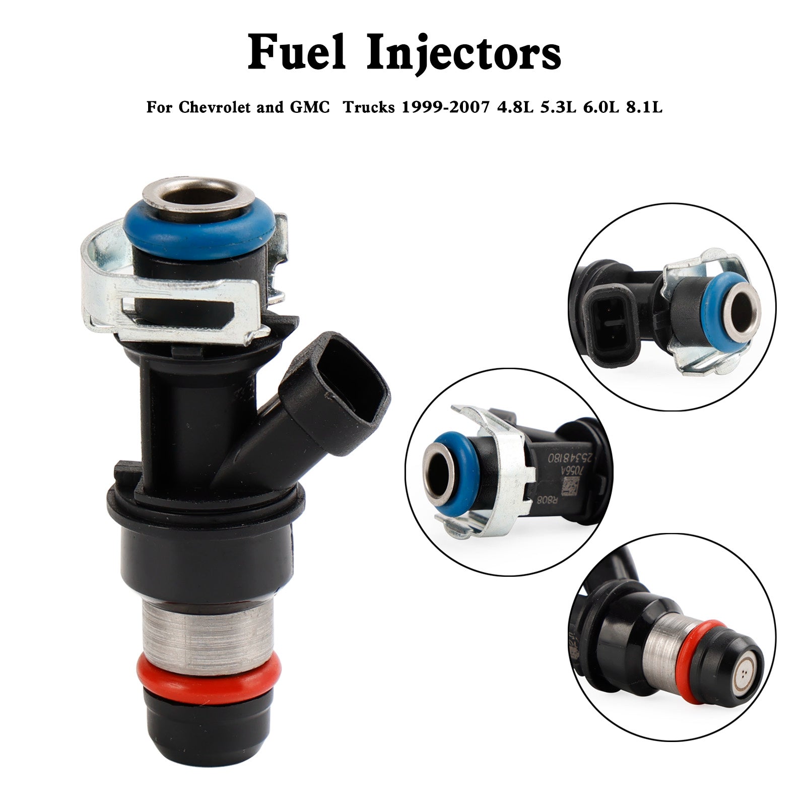 25348180 연료 분사기 881693002 RA087006 Chevrolet MerCruiser Volvo Penta용