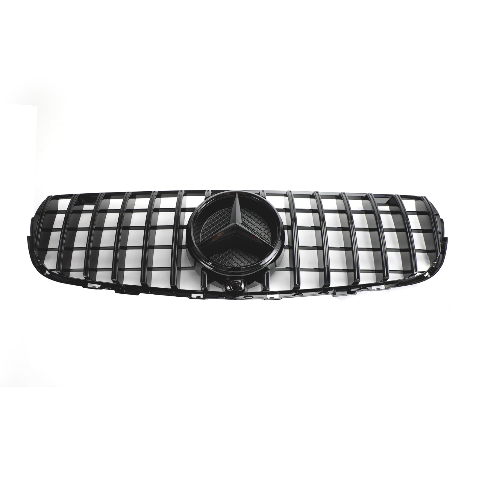 Mercedes Benz GLC X253 C253 2015-2019 Front Bumper Grille Grill Gloss Black