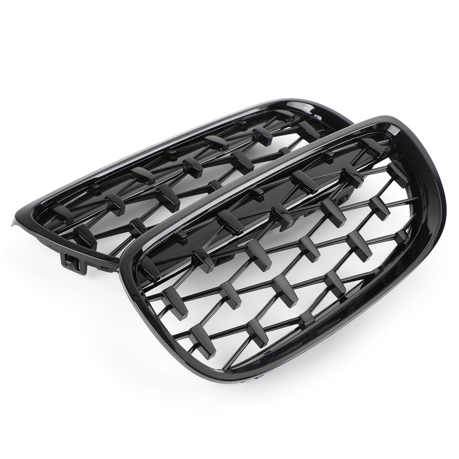 Parrilla delantera para BMW 2007-2010 E92 E93 328i 335i 2DR Meteor Black Generic