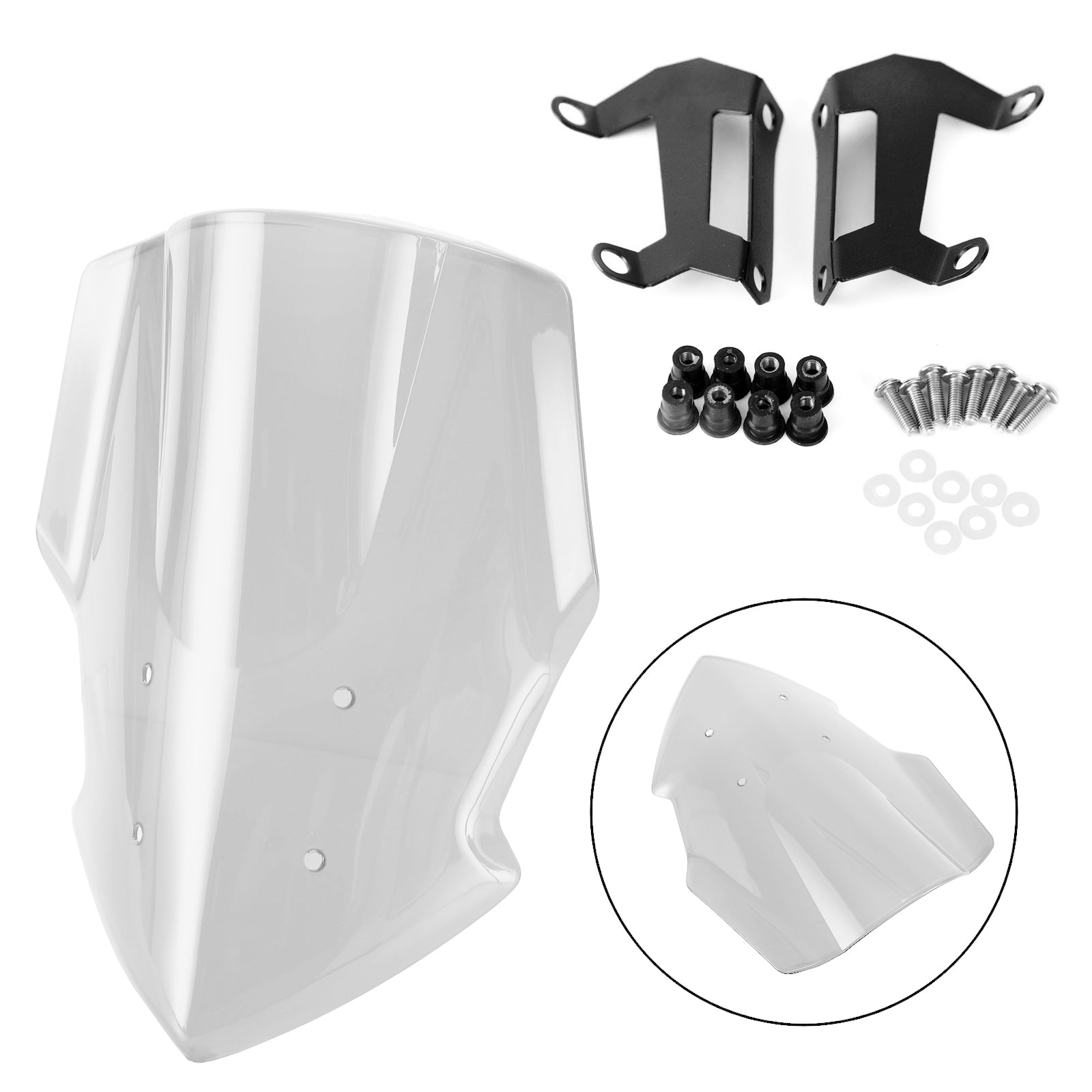 Windscreen Windshield Shield Protector fit for Yamaha MT-07 2018-2020 Generic