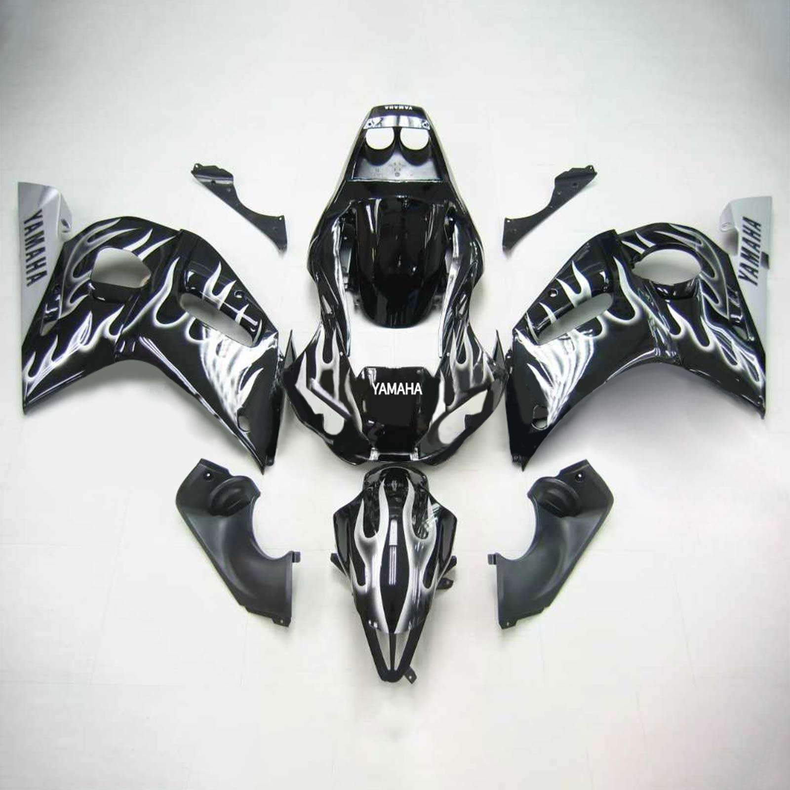 Injection Fairing Kit Bodywork Plastic ABS fit For Yamaha YZF 600 R6 1998-200 Generic