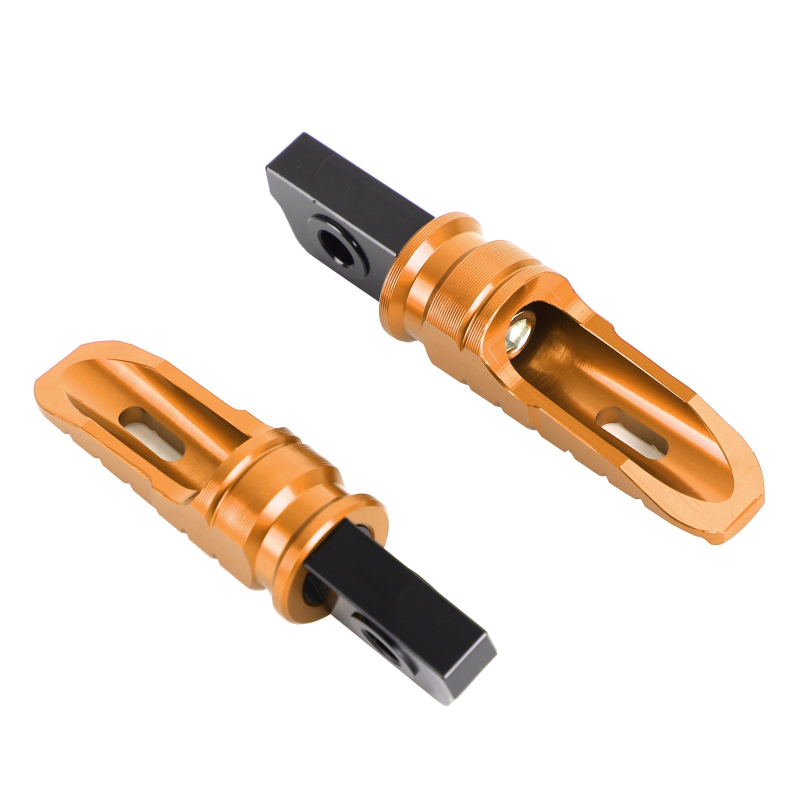 Reposapiés delanteros Pie Peg para Aprilia GPR 125 150 250 APR150 RS125 TUONO125 Genérico