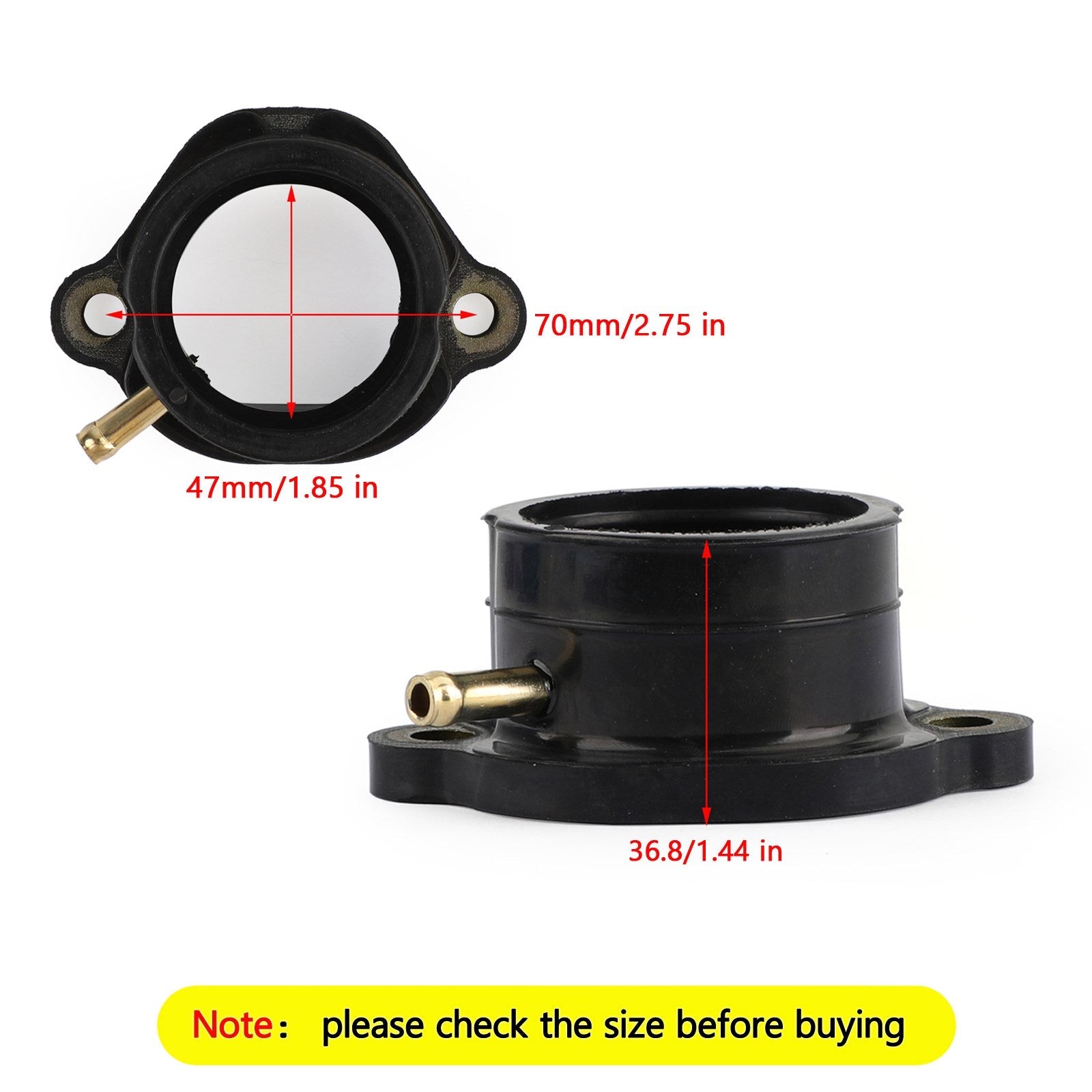 Can-Am Quest Traxter Max 500 650 2002-2005용 기화기 매니폴드 420267270 일반