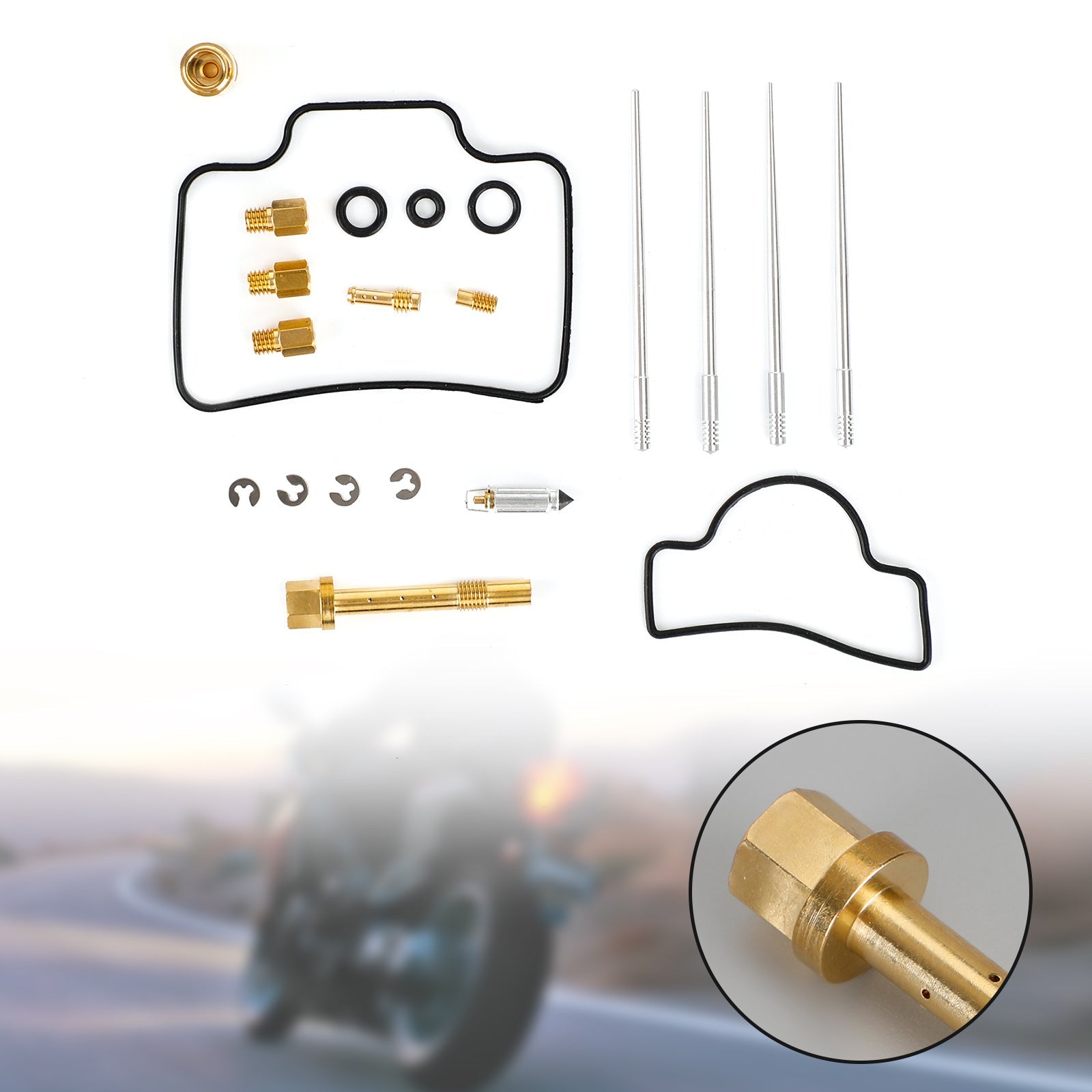 Carburetor Carb Rebuild Repair Kit for Yamaha YFZ450 2004-2009 Generic