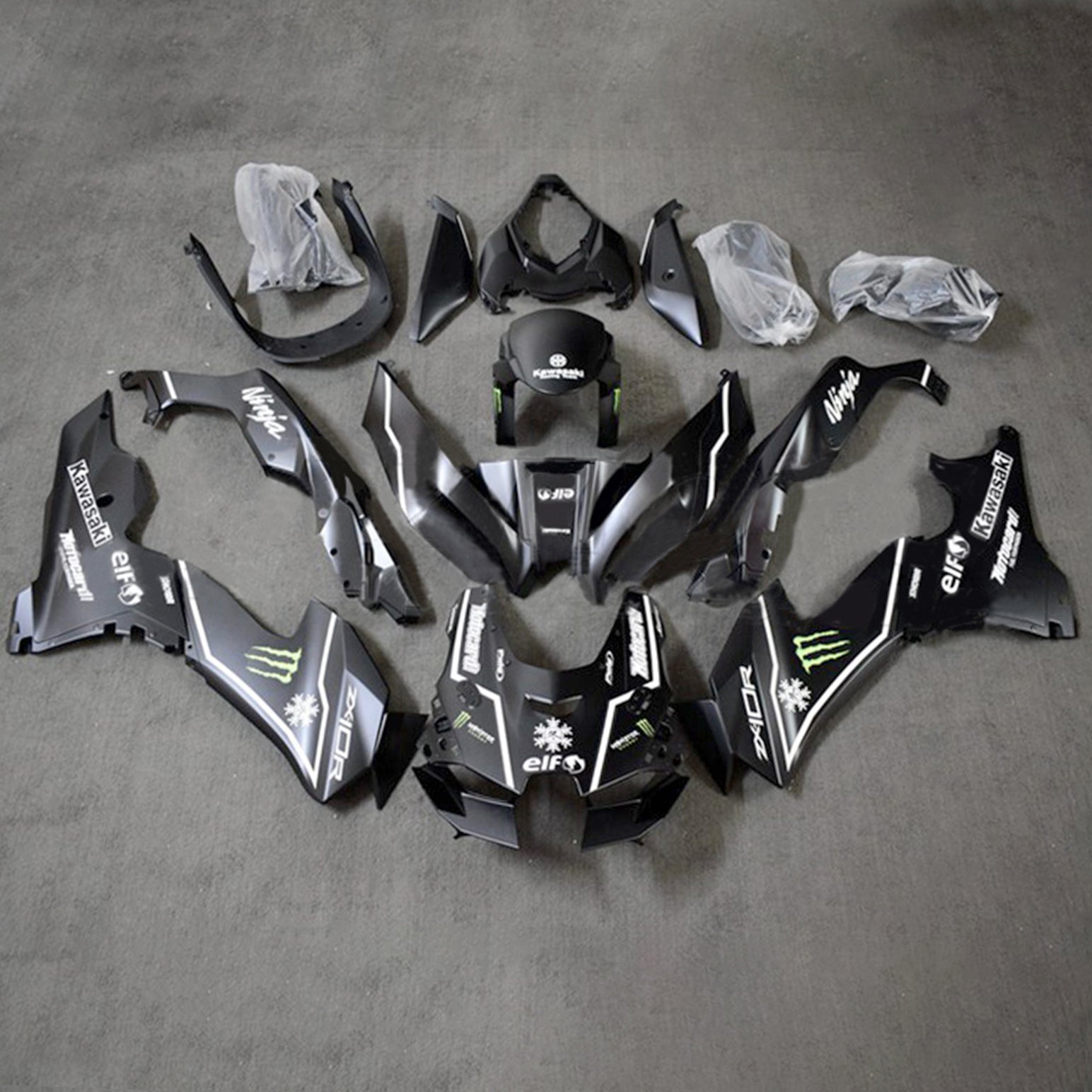 Kawasaki ZX-10R ZX-10RR 2021-2025 Fairing Kit Bodywork ABS