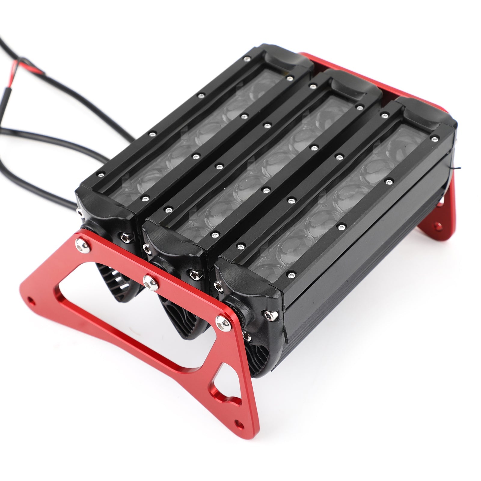 혼다 그롬 125 MSX SF 13-19 RE 제네릭에 맞는 3열 LED 오토바이 헤드라이트 화이트 라이트