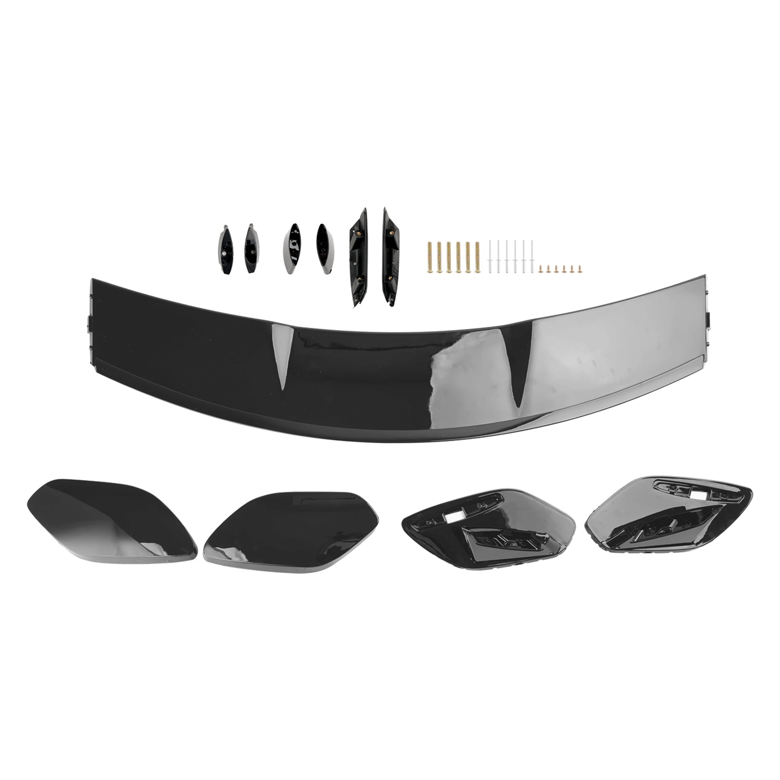 Gloss Black Rear Boot Spoiler Roof Fit Mercedes A-Class W177 A45 A35