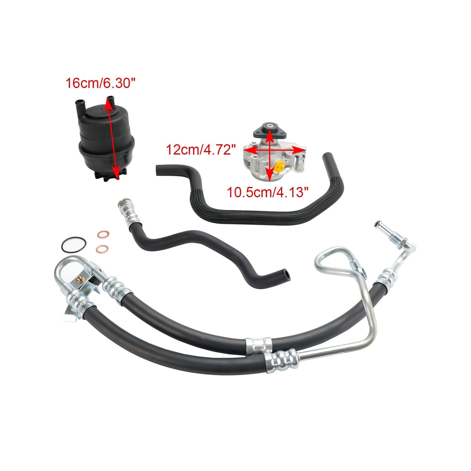 BMW E46 320i 323i 325i 328Ci 328i 330i 2001-2005 Power Steering Pump Kit