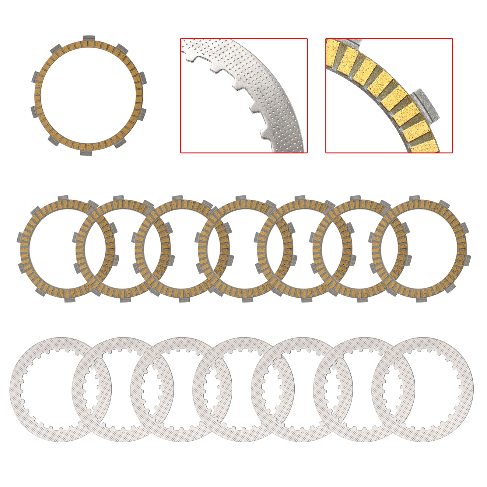 90232011000 / 90232111000 RC390 2014-2015 Clutch Friction Plate Kit Set