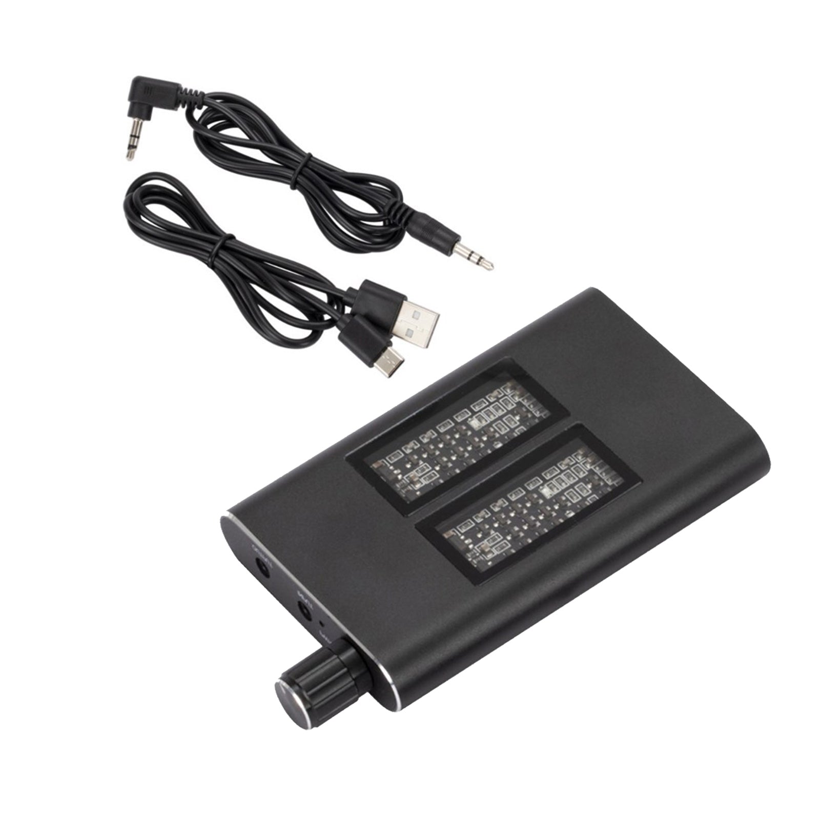 HIFI Headset Amplifier Companion Walkman Portable Adjustable AMP 3.5mm AUX Port