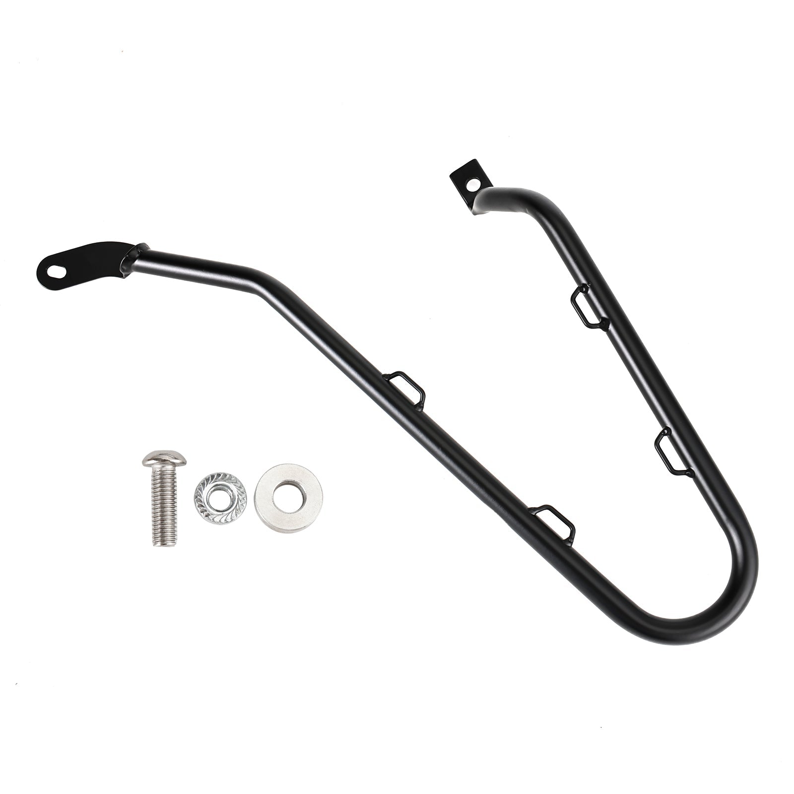 Side Saddle Bag Mounting Bracket Black Left Fit For Triumph Bobber 2017-2024 23