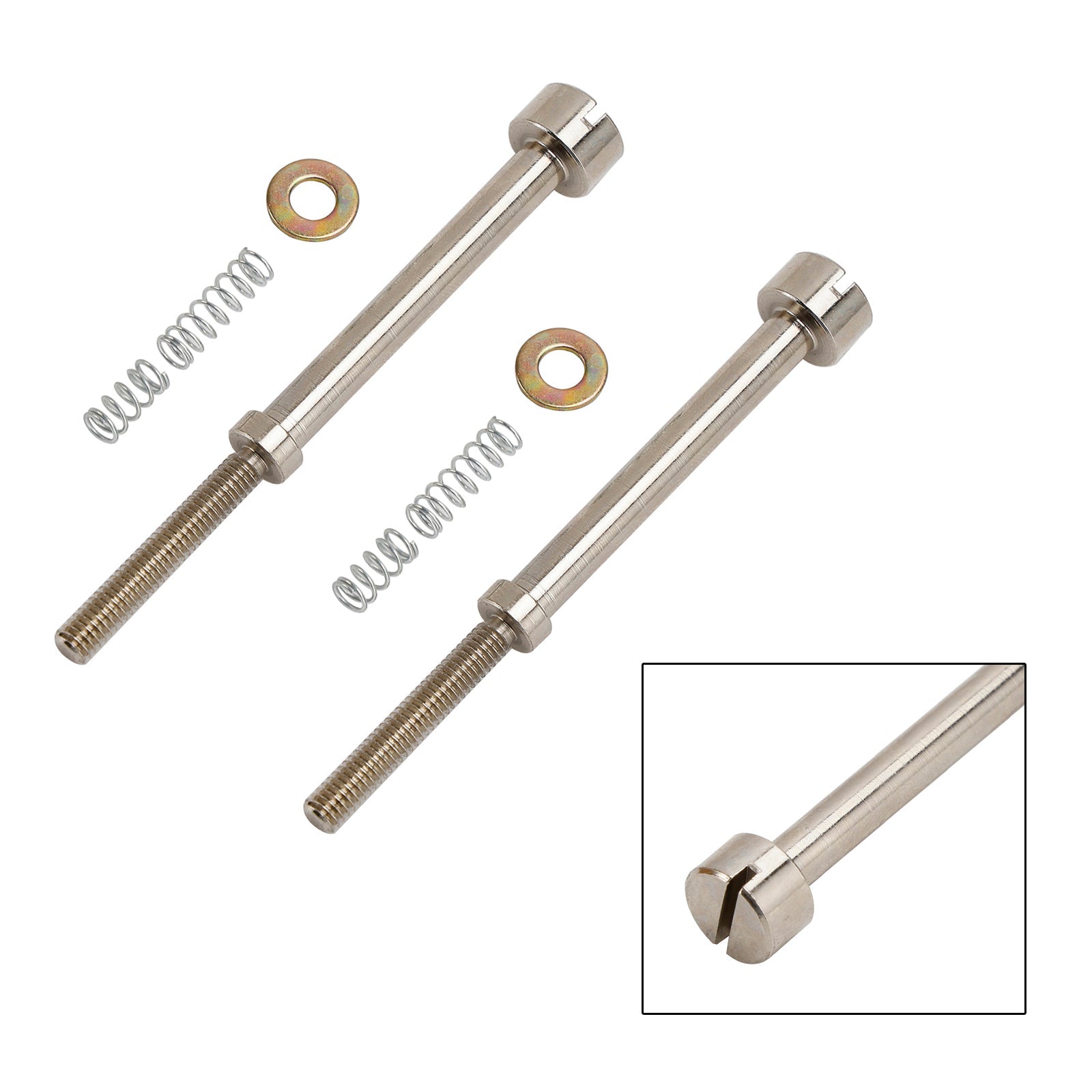 90-06 Big Twin 27006-88에 맞는 2X 기화기 재조립 키트 유휴 나사 점화 플러그