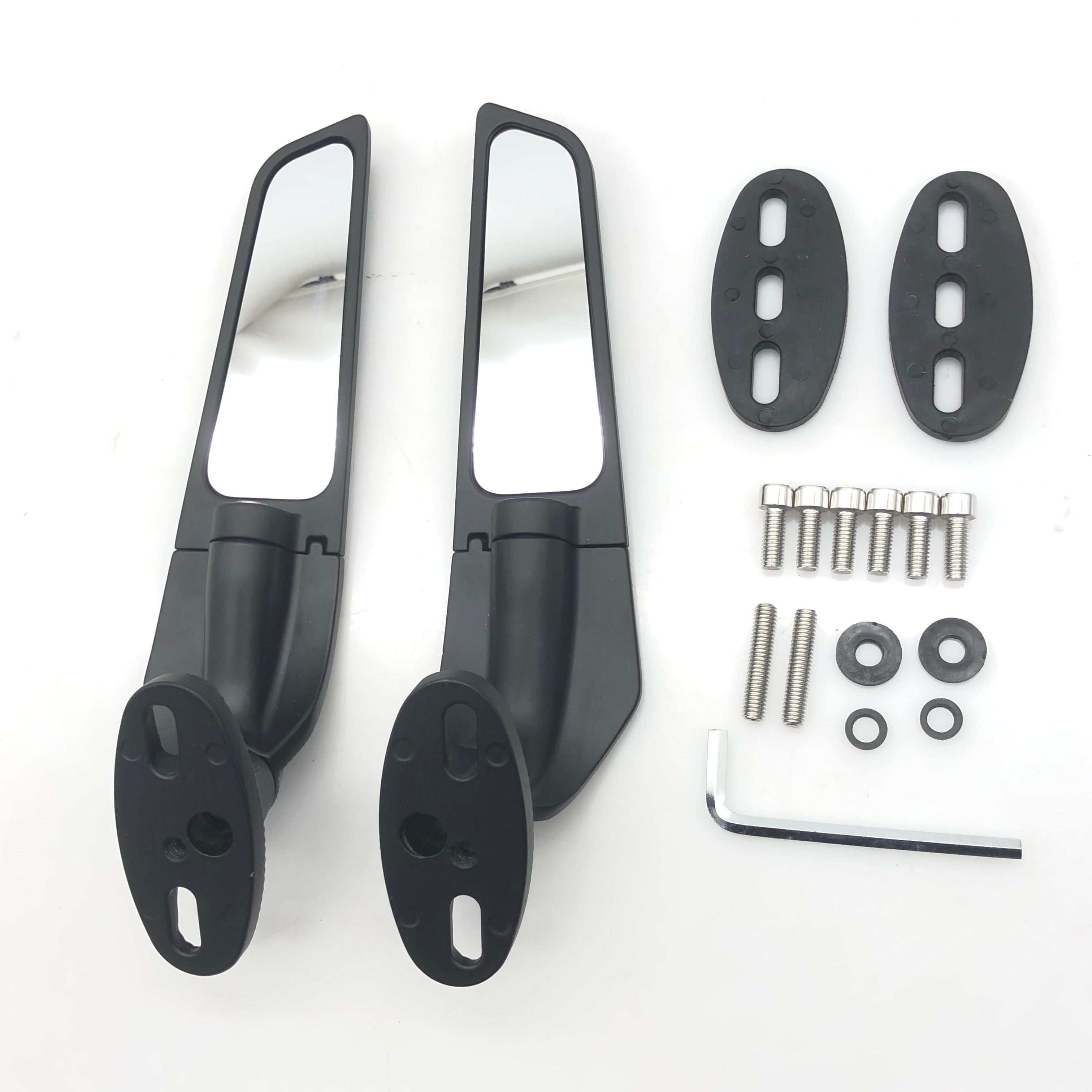 Ducati 1199 1299 Panigale 1198 1098 848 Wing Fin Spoiler Espejos retrovisores laterales