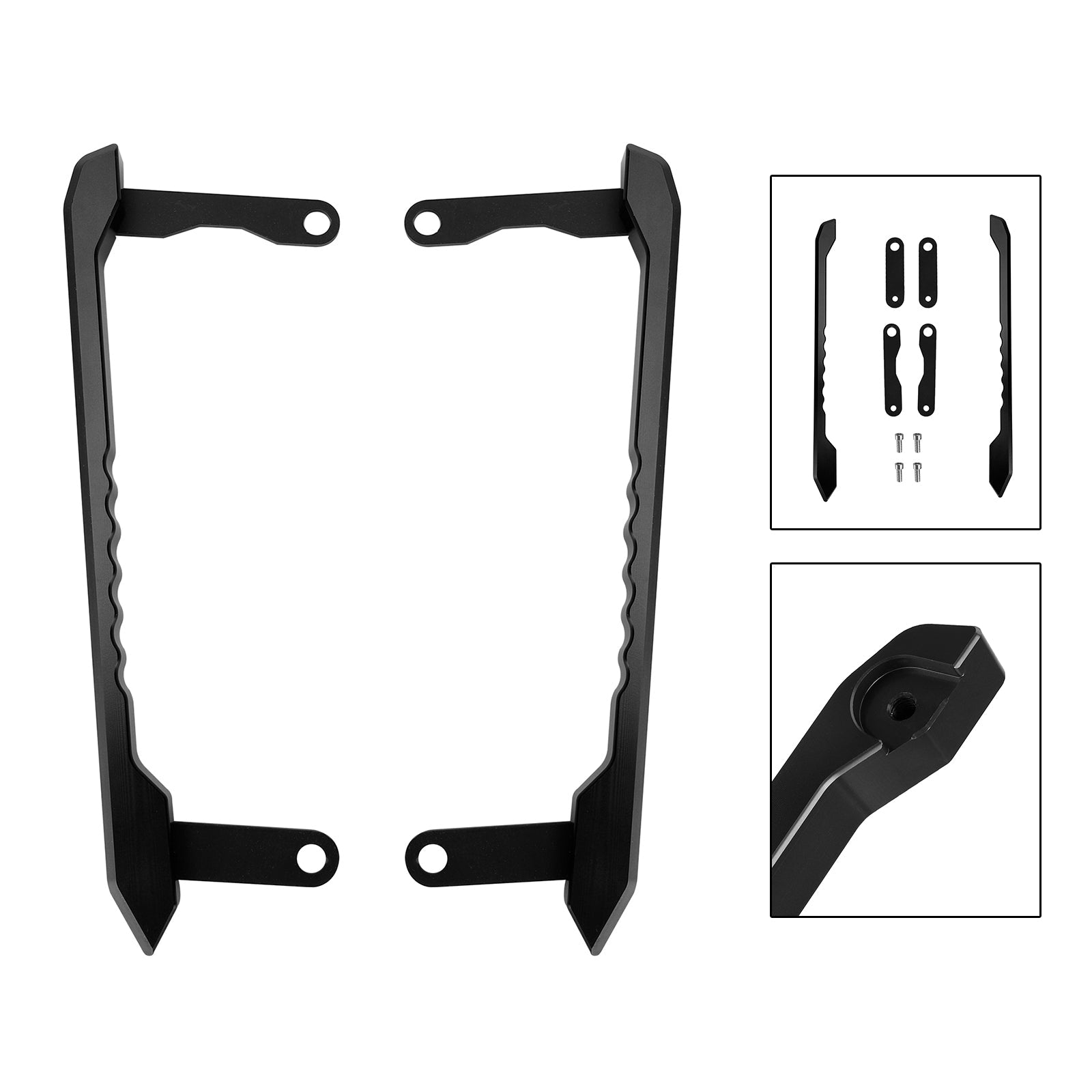 2021 야마하 MT-09 V3 오토바이 뒷좌석 암레스트 핸드 홀더