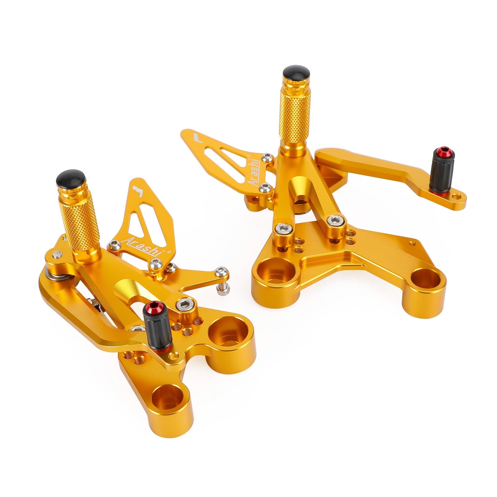 Duke 890 790 2018-2023 Juegos traseros ajustables de carreras Estriberas traseras