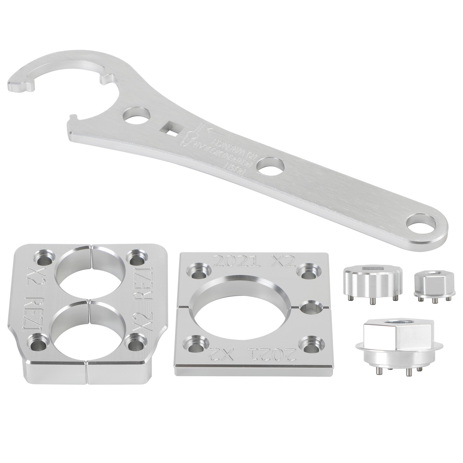 Float Shock Rebuild Tool Kit Vise Clamp+Sealhead+4 pin Sockets For 2021-2025 Fox X2