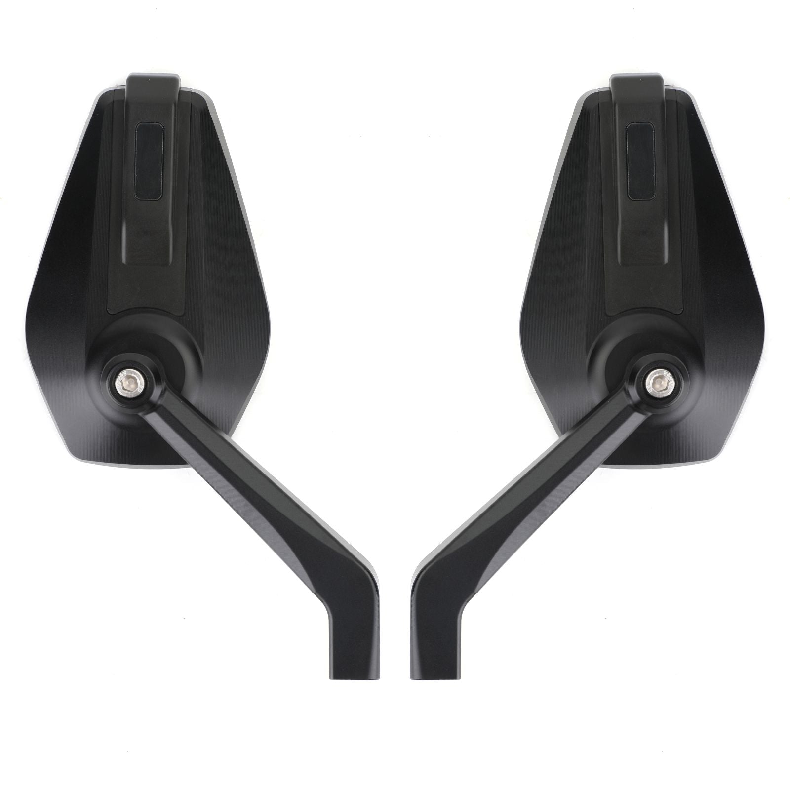 CNC ALU 8mm 10mm UNIVERSAL Motorcycle Rearview Mirror for Chopper Cruiser Custom Generic