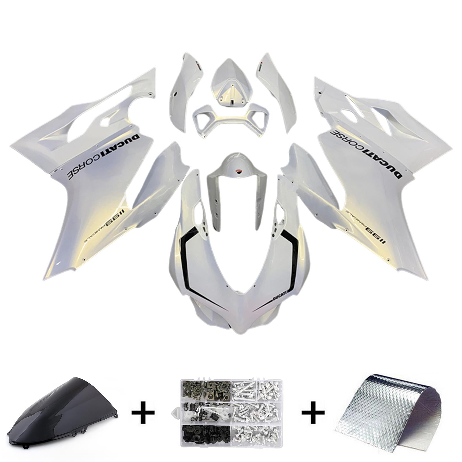 Ducati 1199 899 2012-2015 Fairing Kit Bodywork Plastic ABS