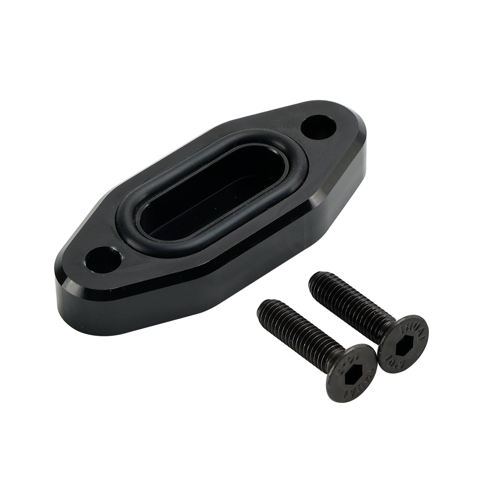 LS 오일 쿨러 블록 오프 플레이트 1997-2013 LS1 LSX LS3 LS6 4.8L 5.3 5.7 BLK