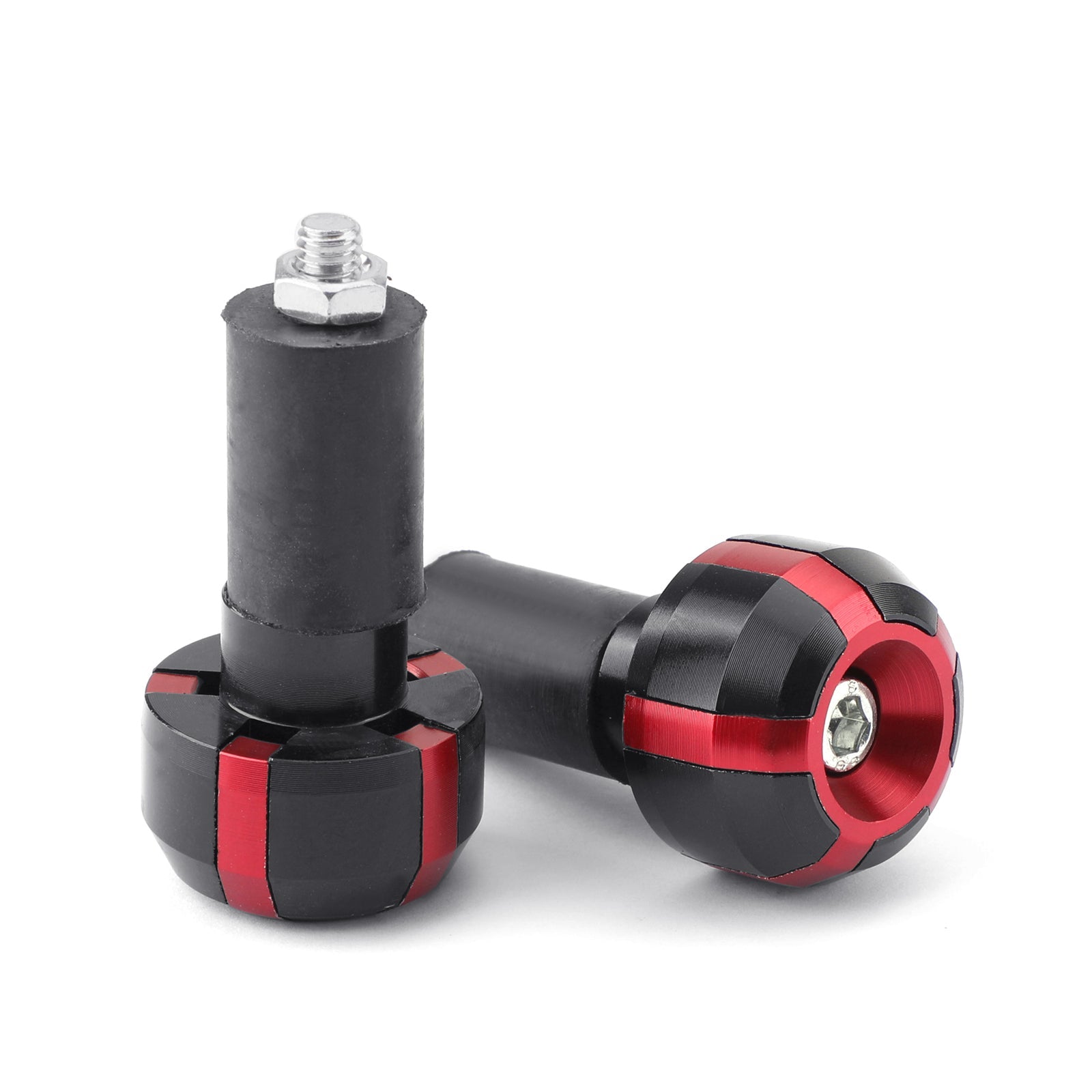 유니버설 모터사이클 스트리트 바이크 7/8인치 핸들바 그립 바 엔드 플러그 일반