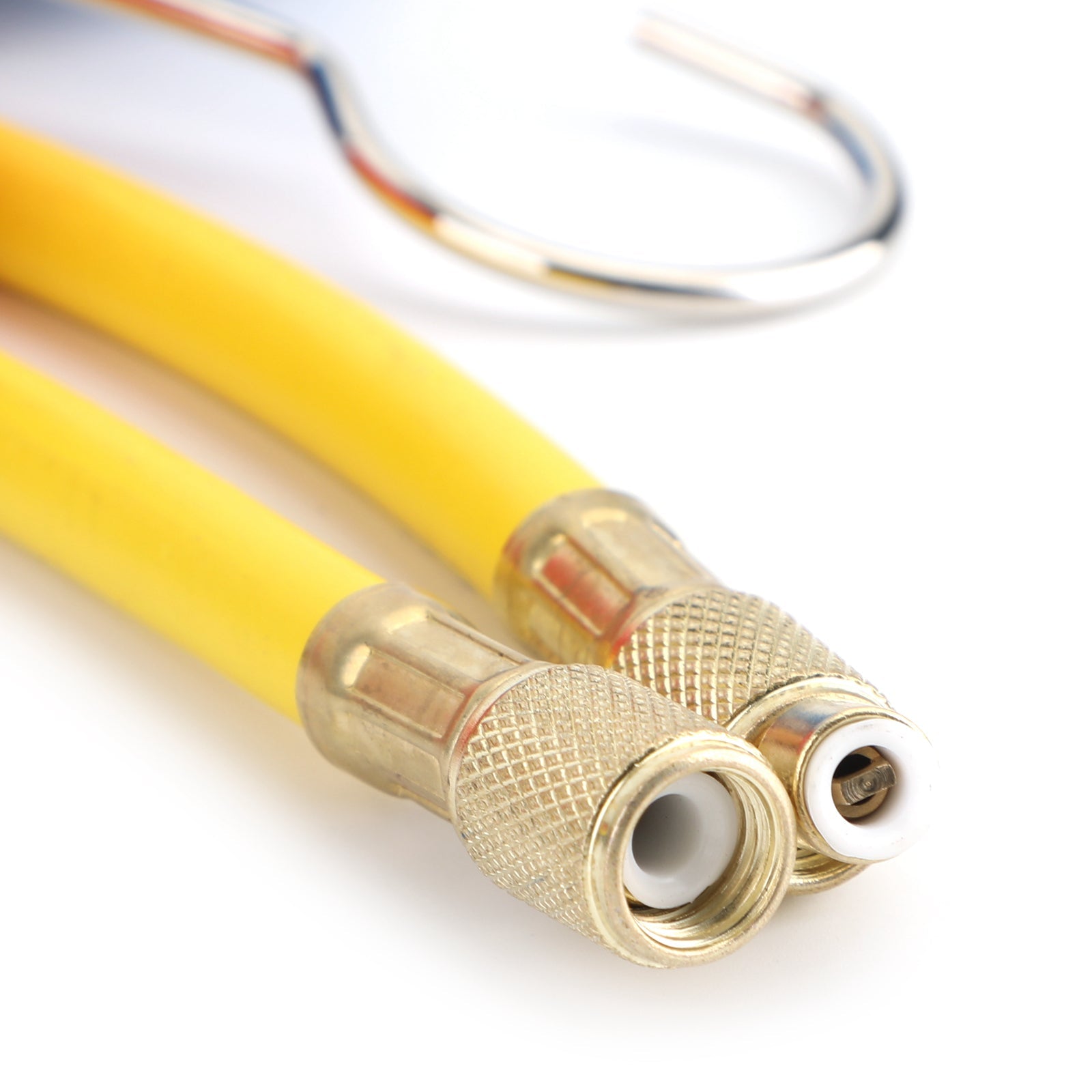 R410A R22 Manifold Gauge Set AC A/C Color Hose Air Conditioner HVAC 66"