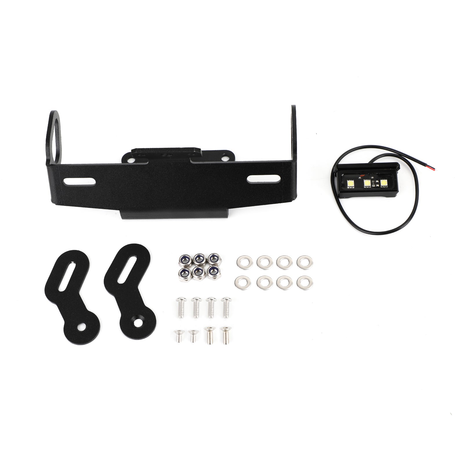 야마하 MT07/09/10 트레이서 제네릭용 오토바이 번호판 홀더 프레임 브라켓